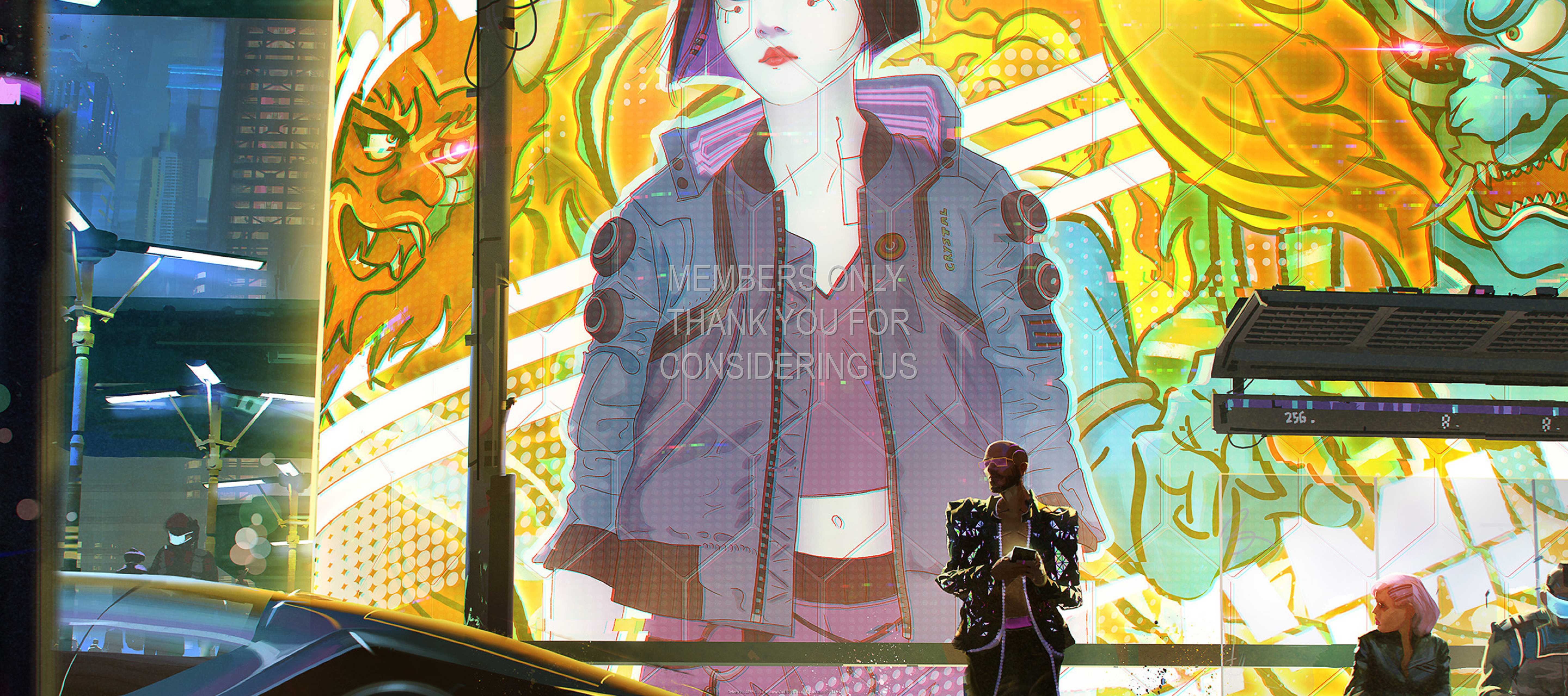 Cyberpunk 2077 fan art 1440p%20Horizontal Handy Hintergrundbild 05