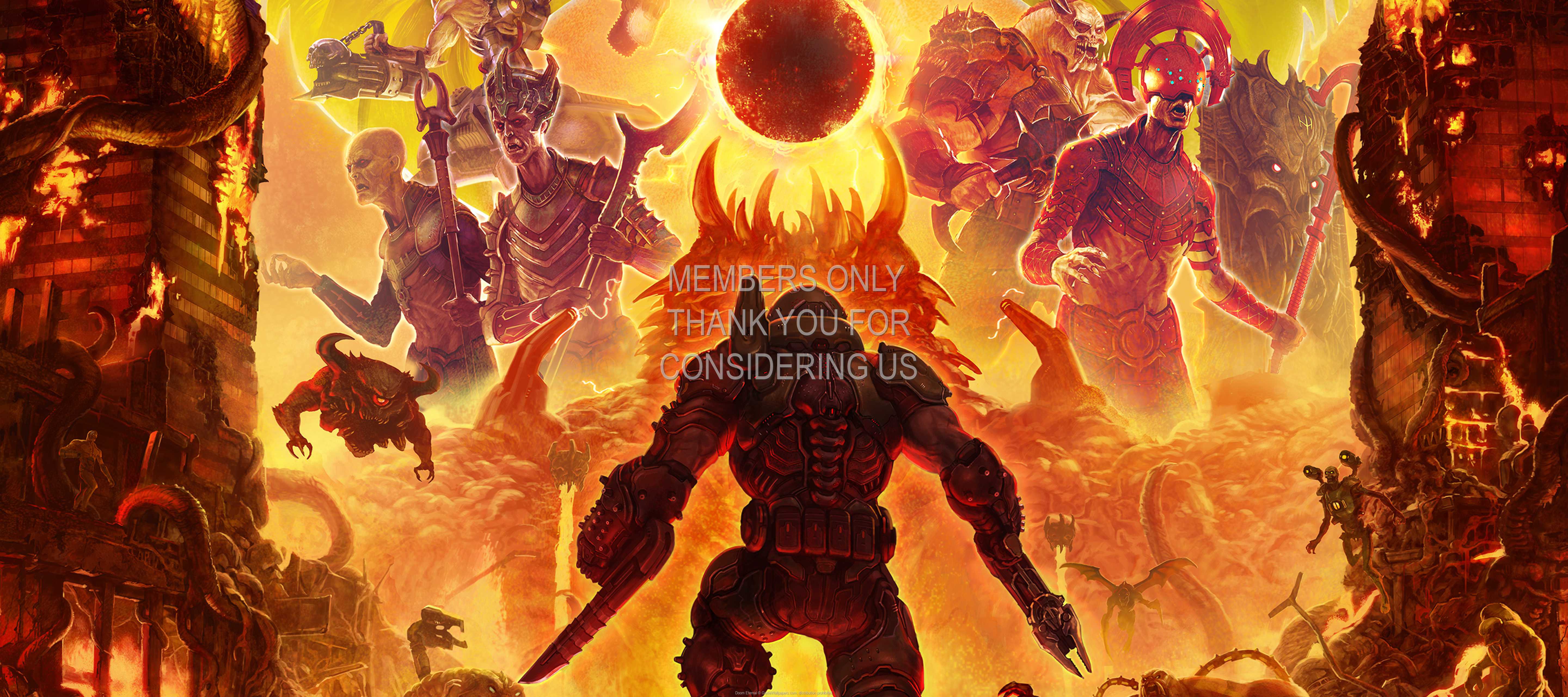 Doom Eternal 1440p%20Horizontal Mobiele achtergrond 05