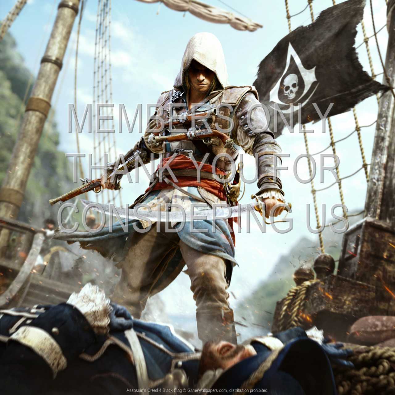 Assassin's Creed 4: Black Flag 720p Horizontal Handy Hintergrundbild 06