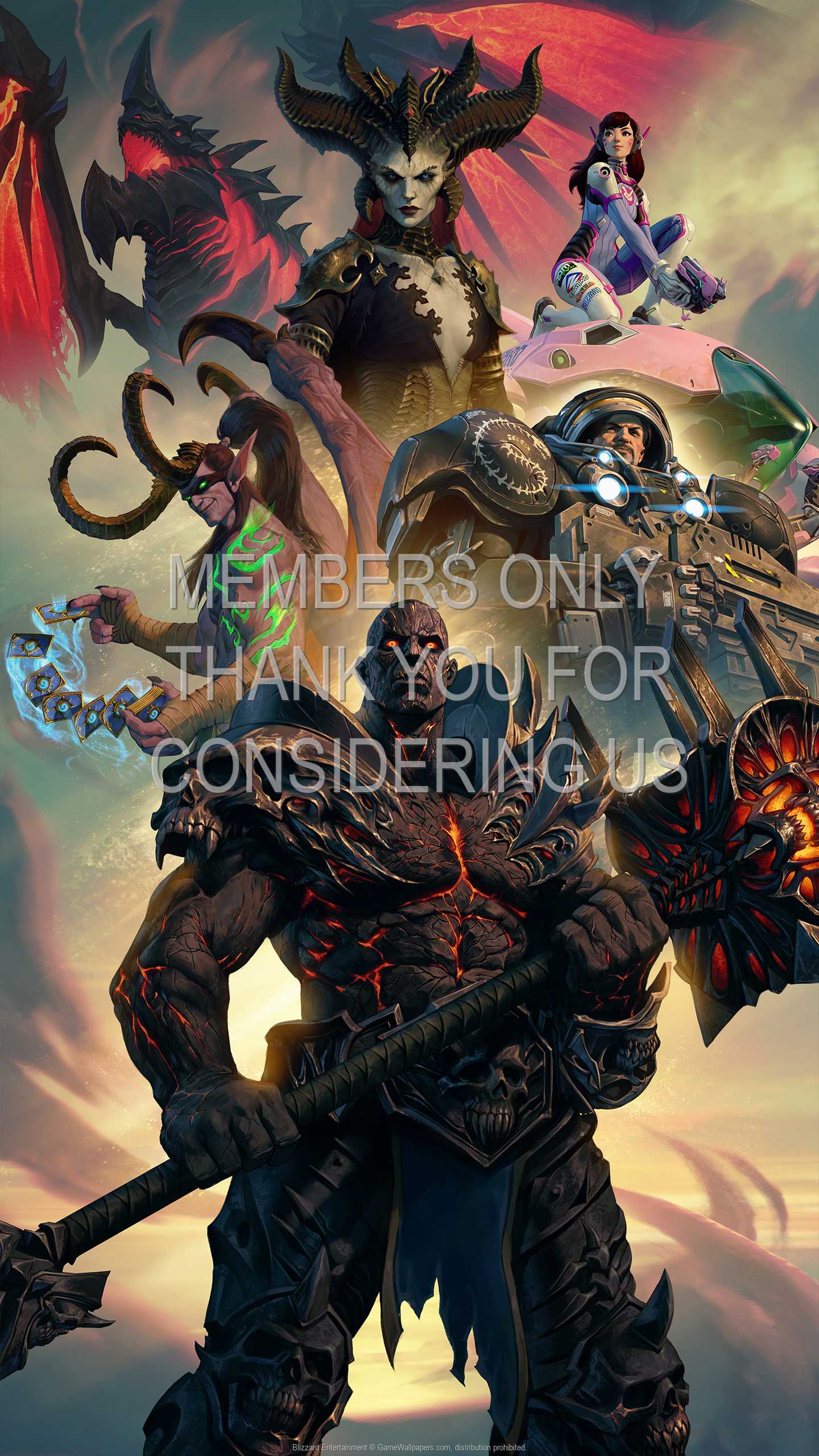 Blizzard Entertainment 1440p%20Vertical Mobile wallpaper or background 06