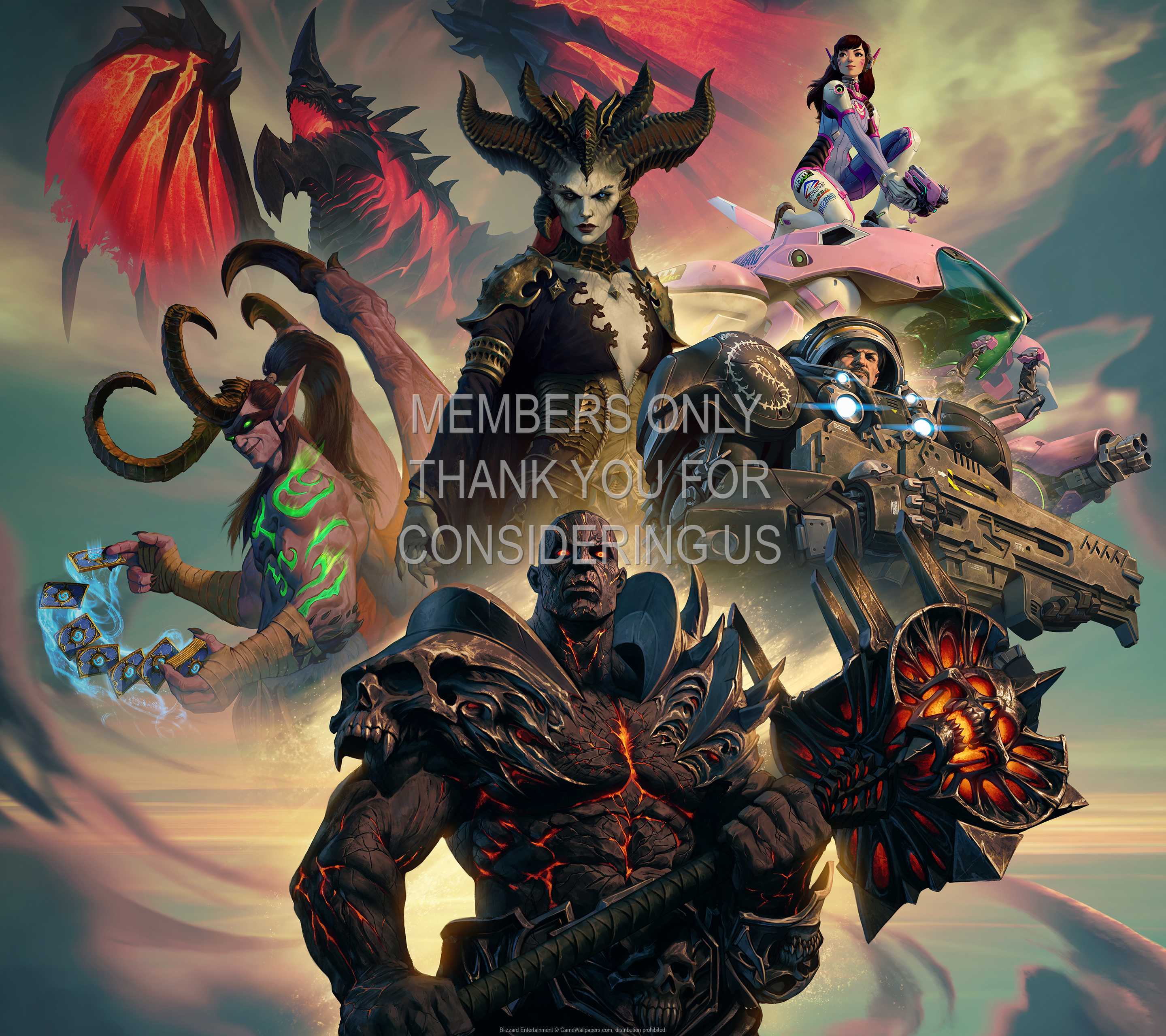 Blizzard Entertainment 1440p Horizontal Mobile wallpaper or background 06
