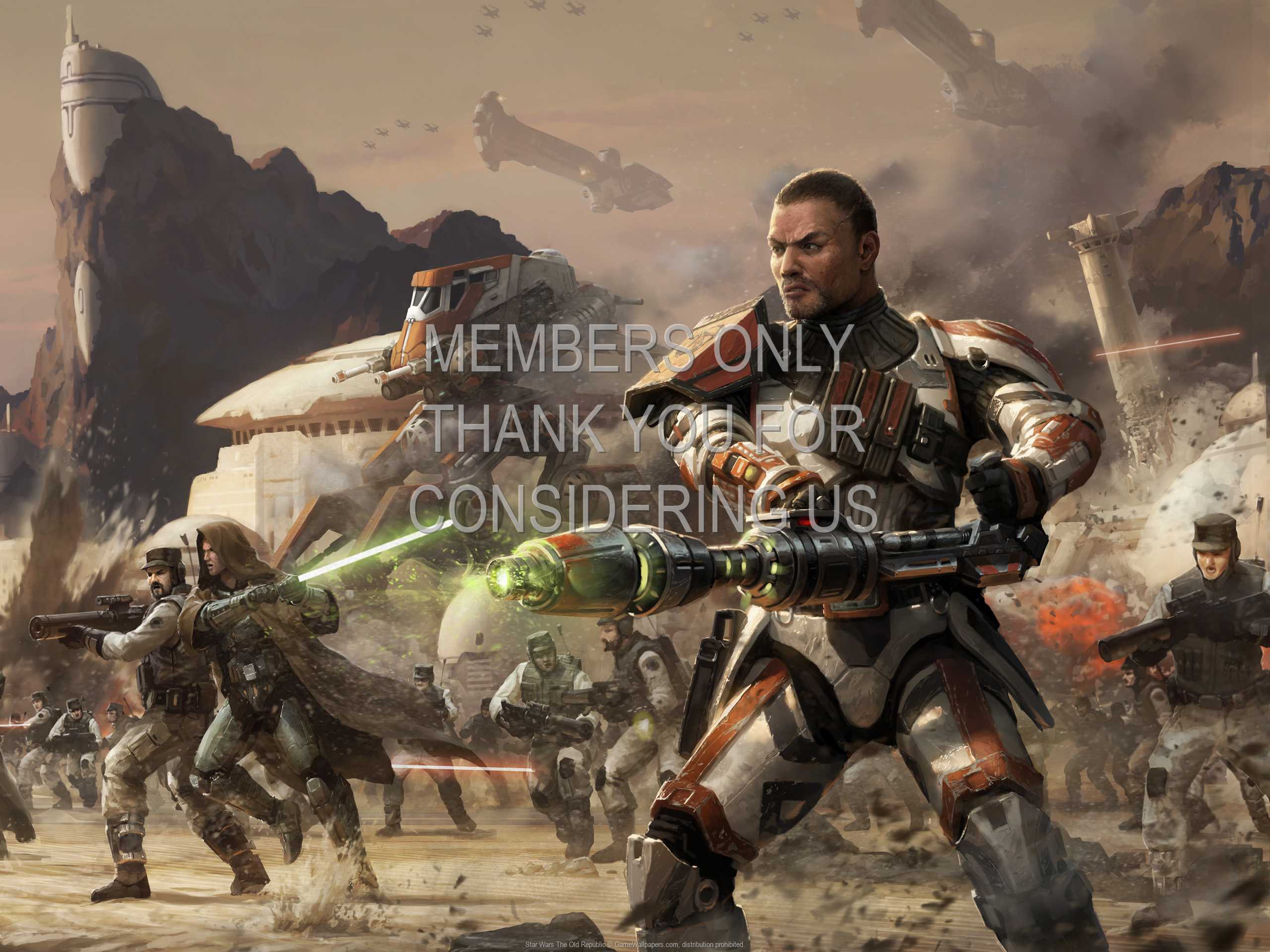 Star Wars: The Old Republic 1080p Horizontal Mobiele achtergrond 07