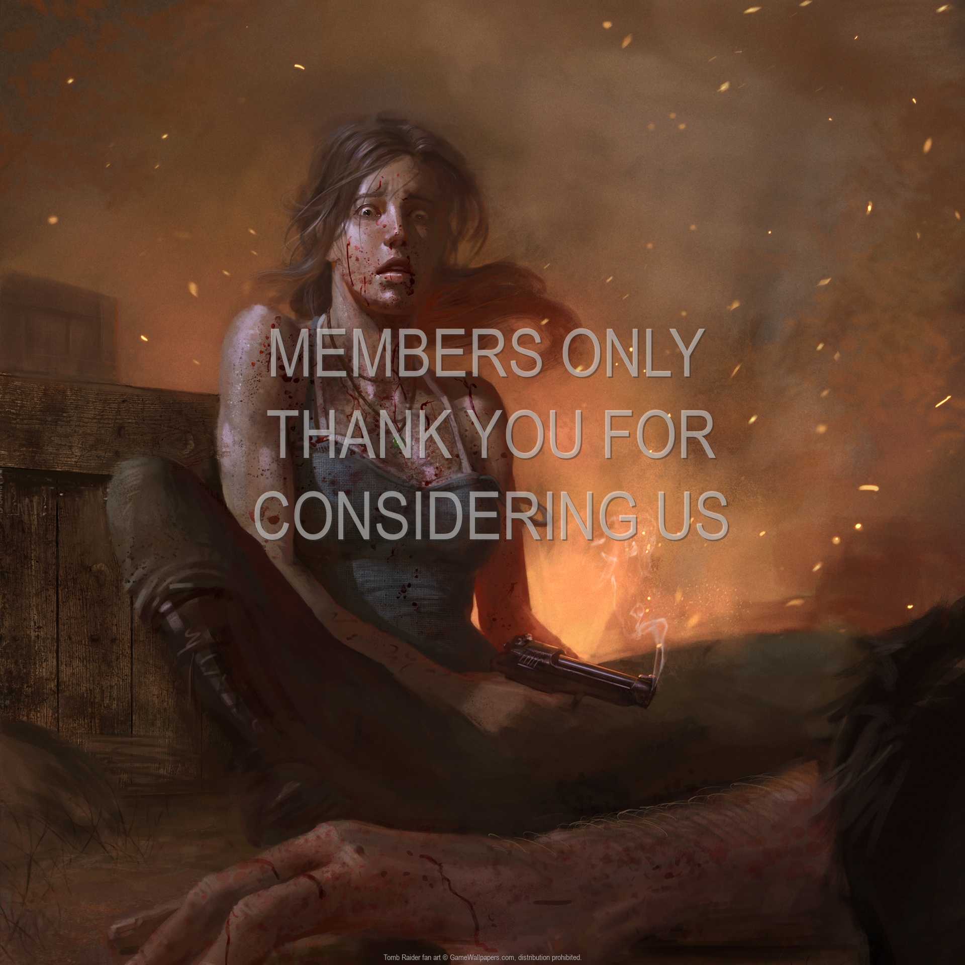 Tomb Raider fan art 1080p%20Horizontal Mobile wallpaper or background 07