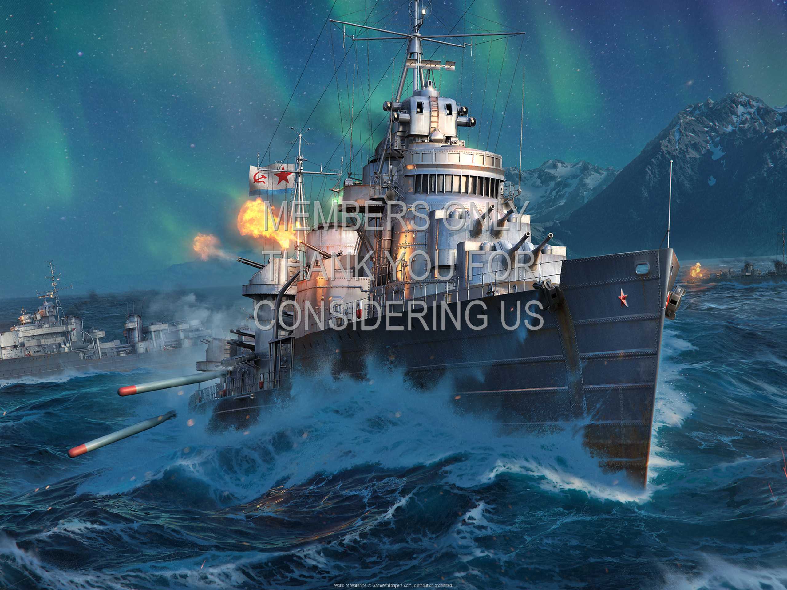 World of Warships 1080p%20Horizontal Mobiele achtergrond 07
