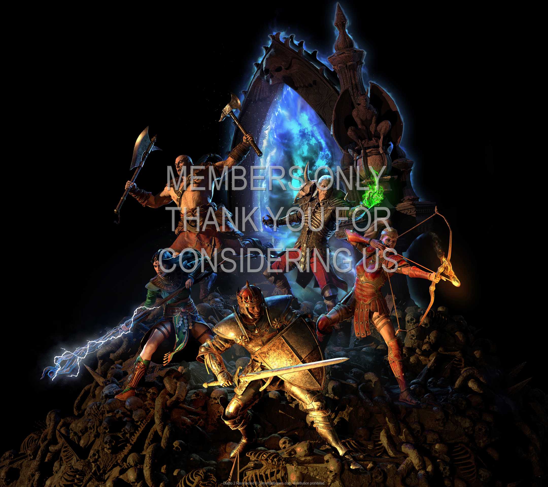Diablo 2: Resurrected 1080p Horizontal Mobiele achtergrond 07