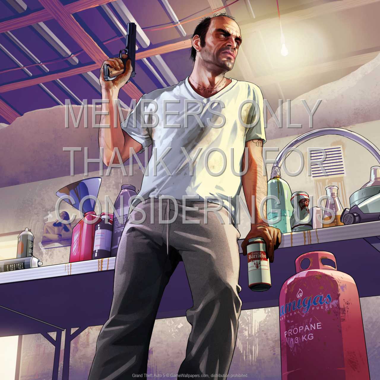 Grand Theft Auto 5 720p Horizontal Mobile fond d'cran 07