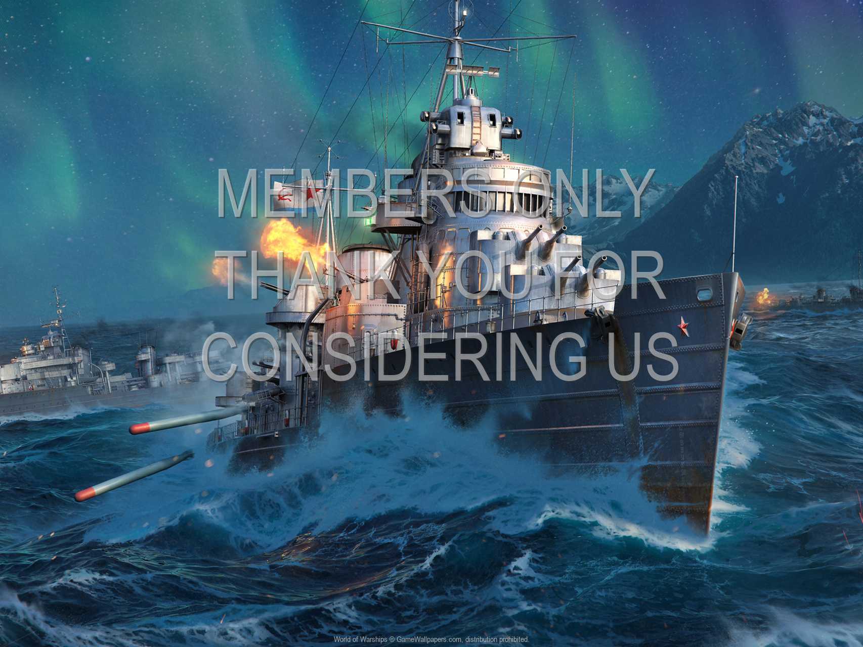 World of Warships 720p%20Horizontal Mobiele achtergrond 07