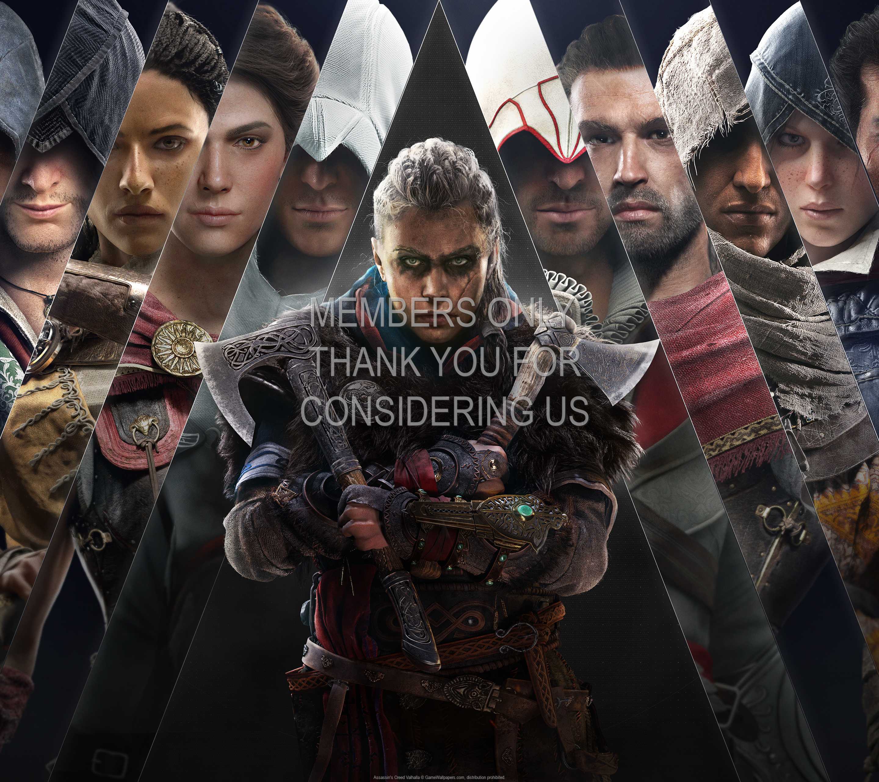 Assassin's Creed: Valhalla 1440p Horizontal Mobiele achtergrond 07