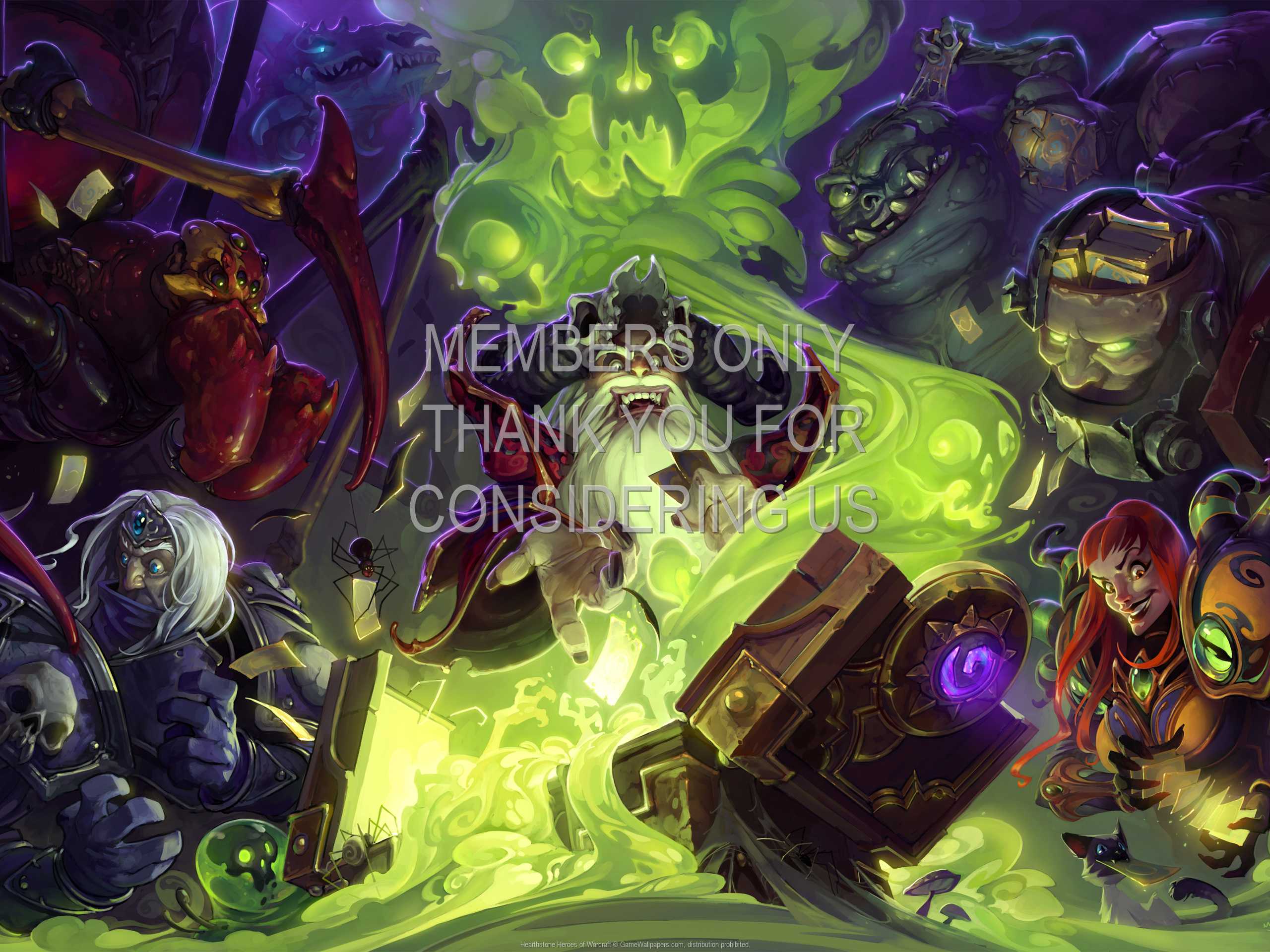 Hearthstone: Heroes of Warcraft 1080p Horizontal Mobiele achtergrond 08