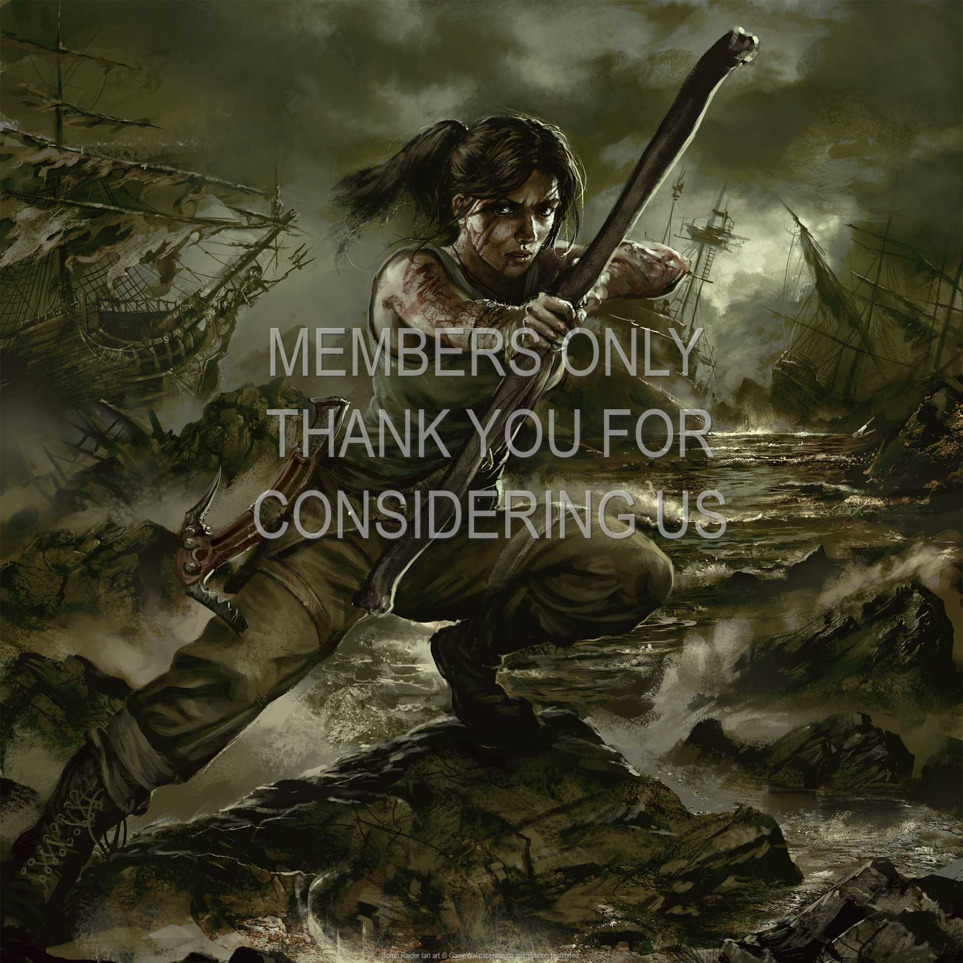 Tomb Raider fan art 1080p%20Horizontal Mobile wallpaper or background 08