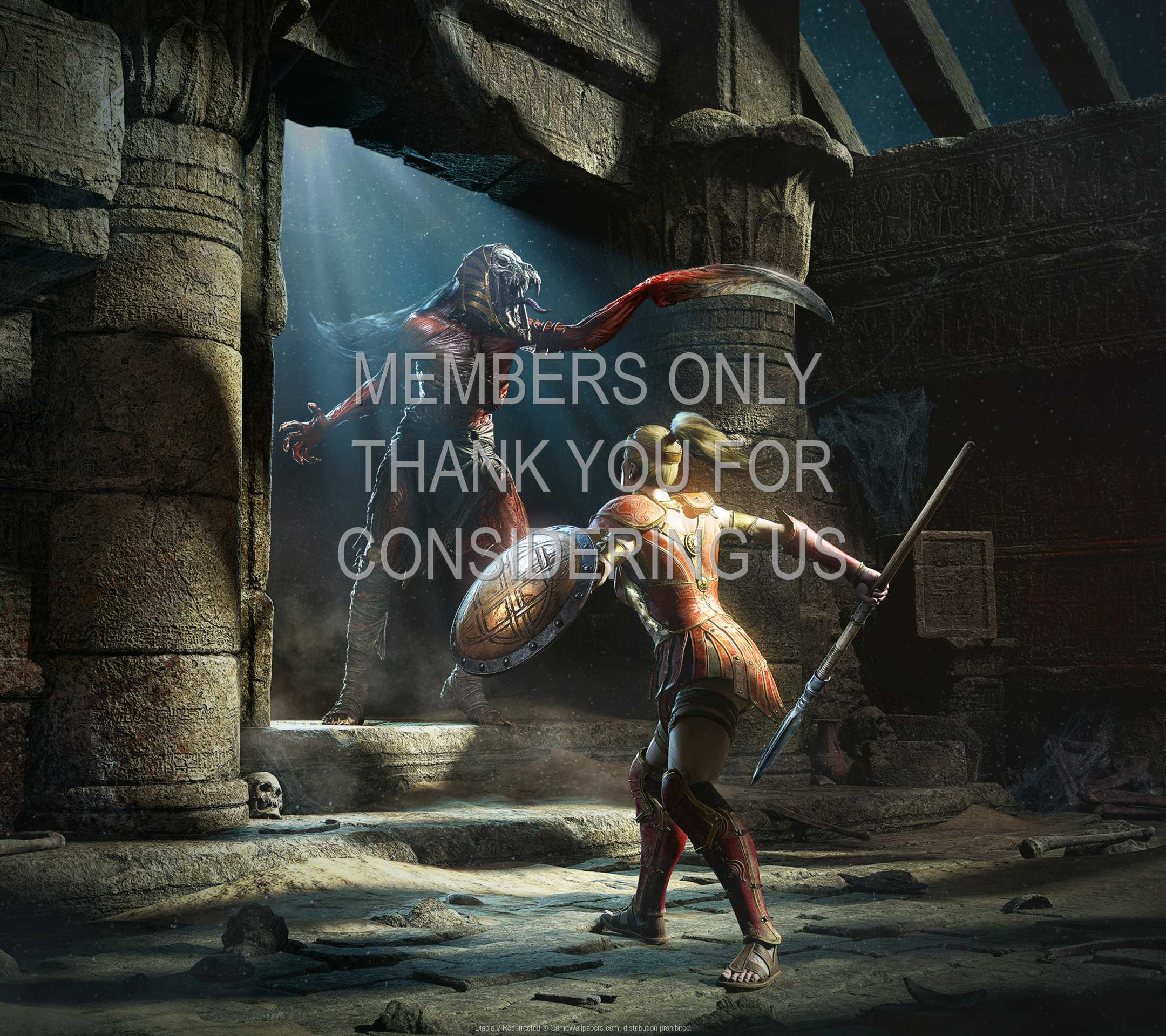 Diablo 2: Resurrected 1080p Horizontal Mobiele achtergrond 08