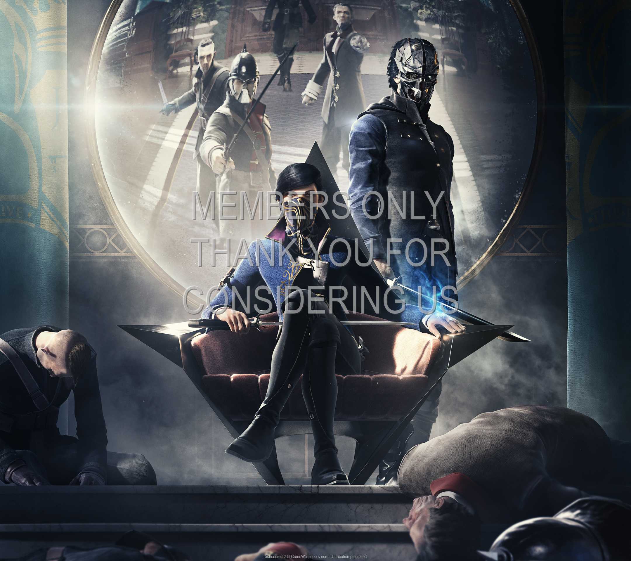 Dishonored 2 1080p%20Horizontal Mobiele achtergrond 08