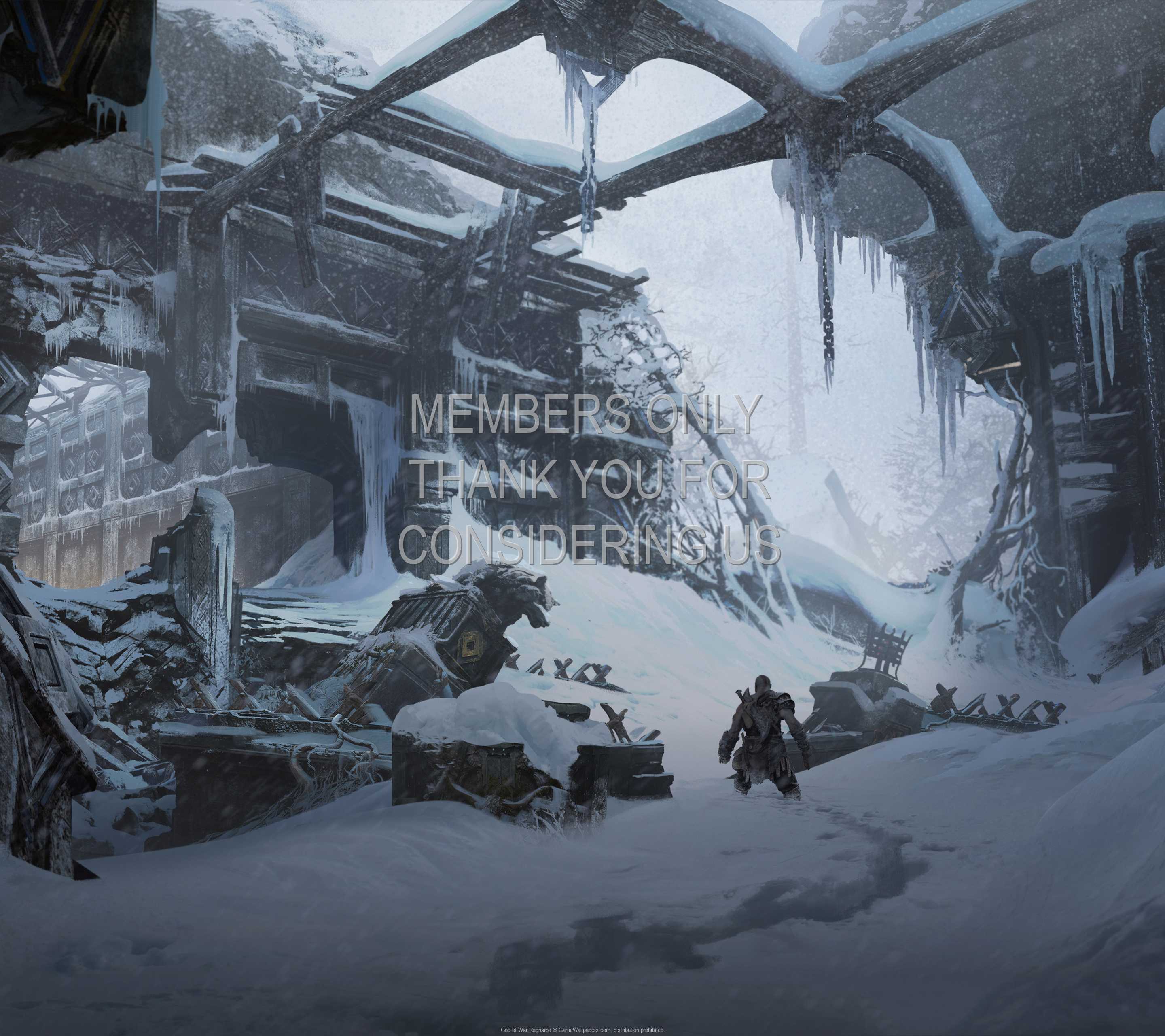 God of War: Ragnarok 1440p Horizontal Mobiele achtergrond 08