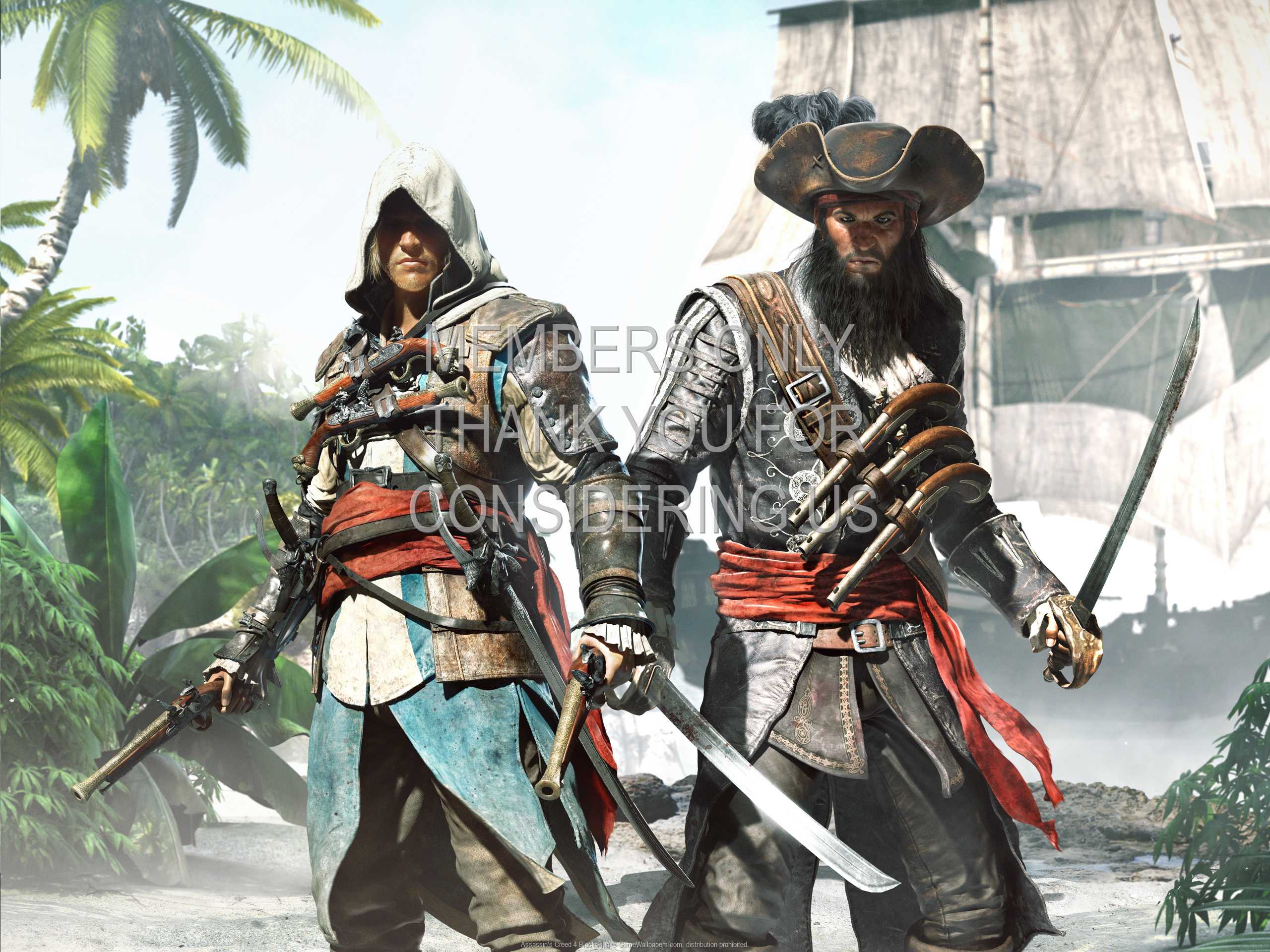Assassin's Creed 4: Black Flag 1080p Horizontal Handy Hintergrundbild 09
