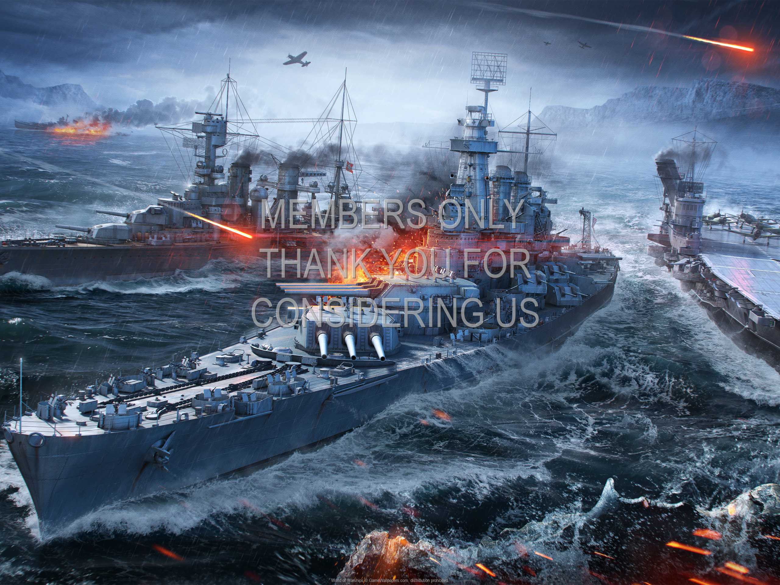 World of Warships 1080p%20Horizontal Mvil fondo de escritorio 09