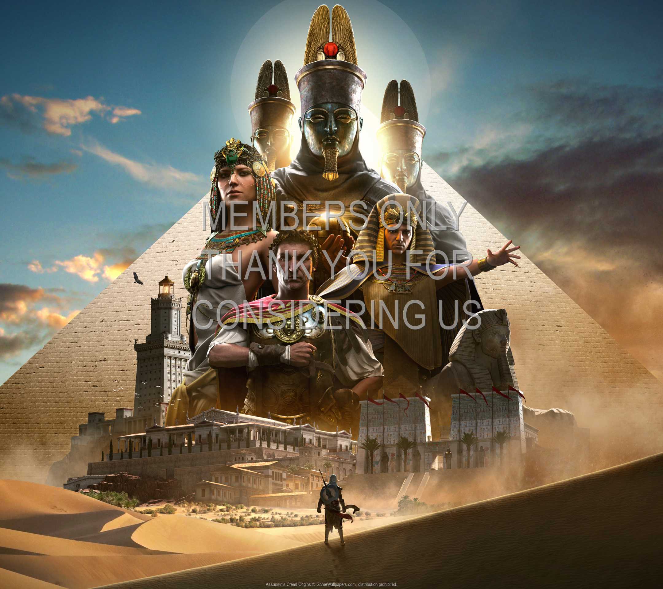 Assassin's Creed: Origins 1080p Horizontal Handy Hintergrundbild 09