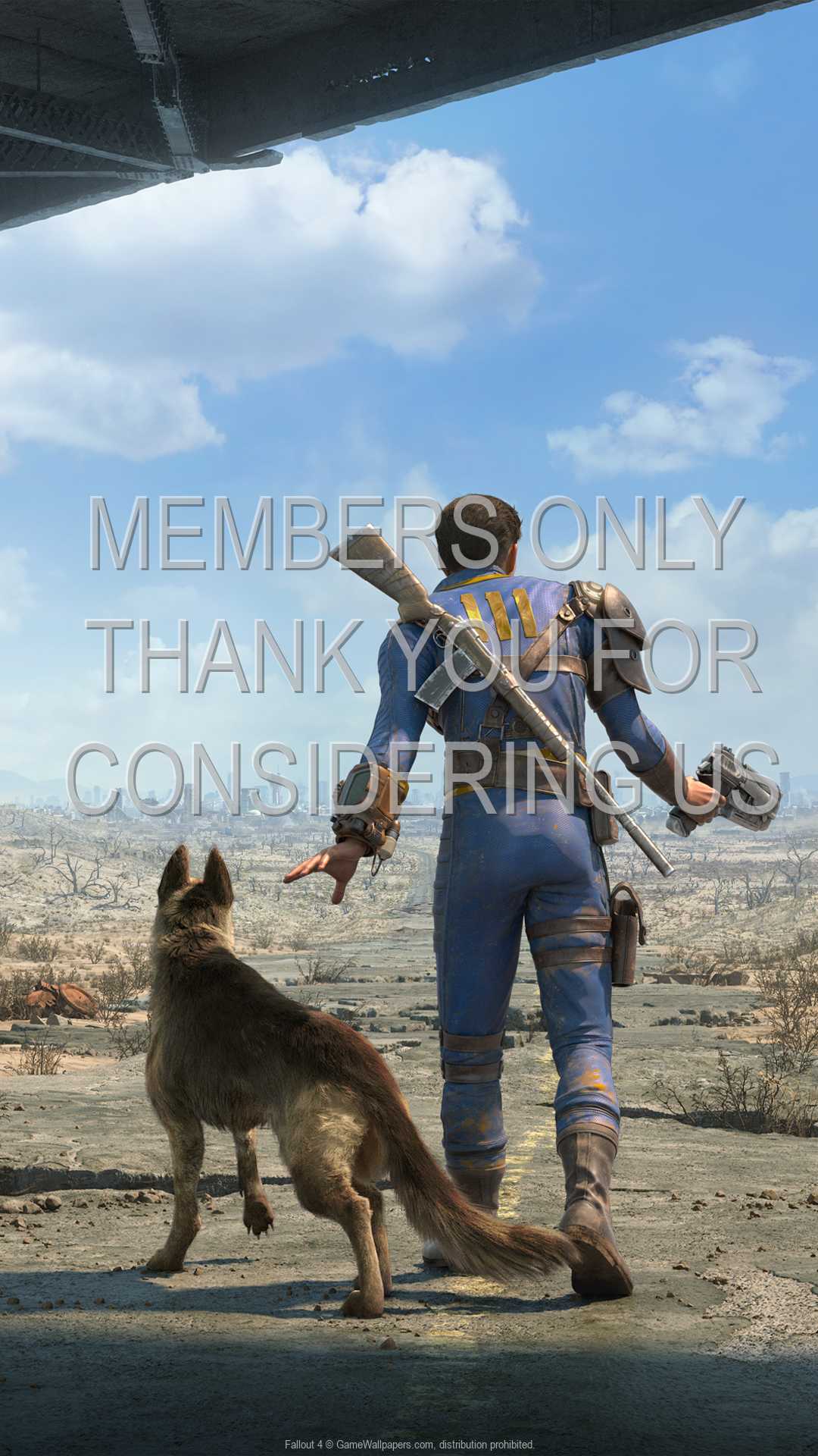 Fallout 4 1080p Vertical Handy Hintergrundbild 09