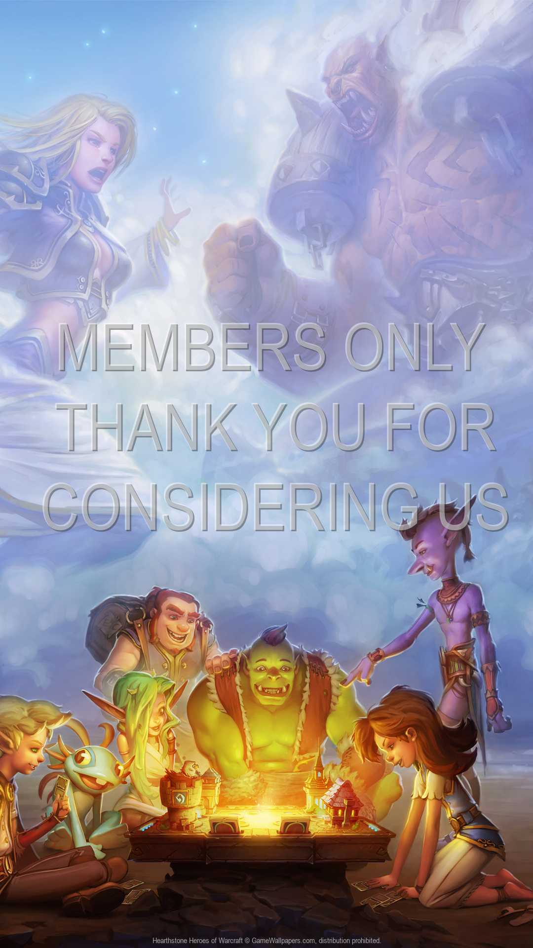 Hearthstone: Heroes of Warcraft 1080p Vertical Mobile wallpaper or background 09