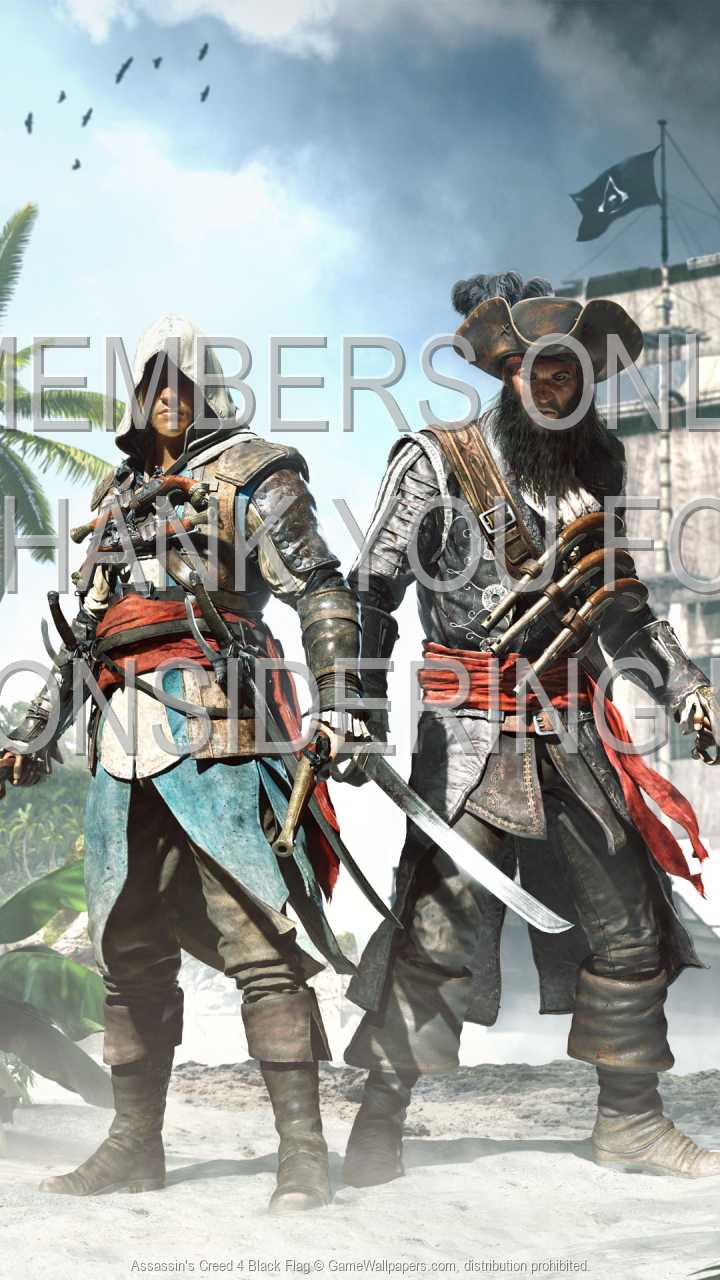 Assassin's Creed 4: Black Flag 720p Vertical Mobile fond d'cran 09