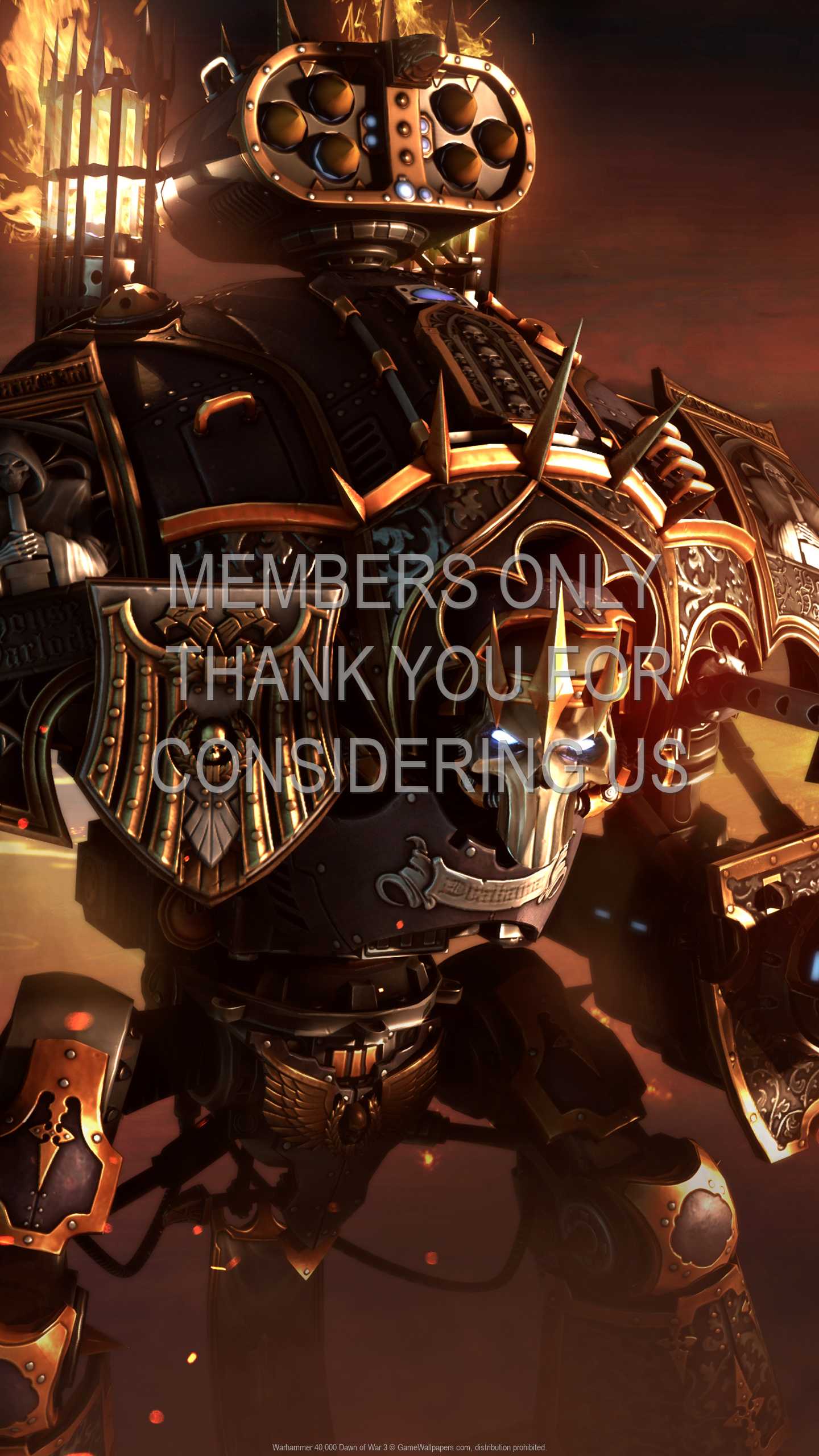 Warhammer 40,000: Dawn of War 3 1440p Vertical Handy Hintergrundbild 09