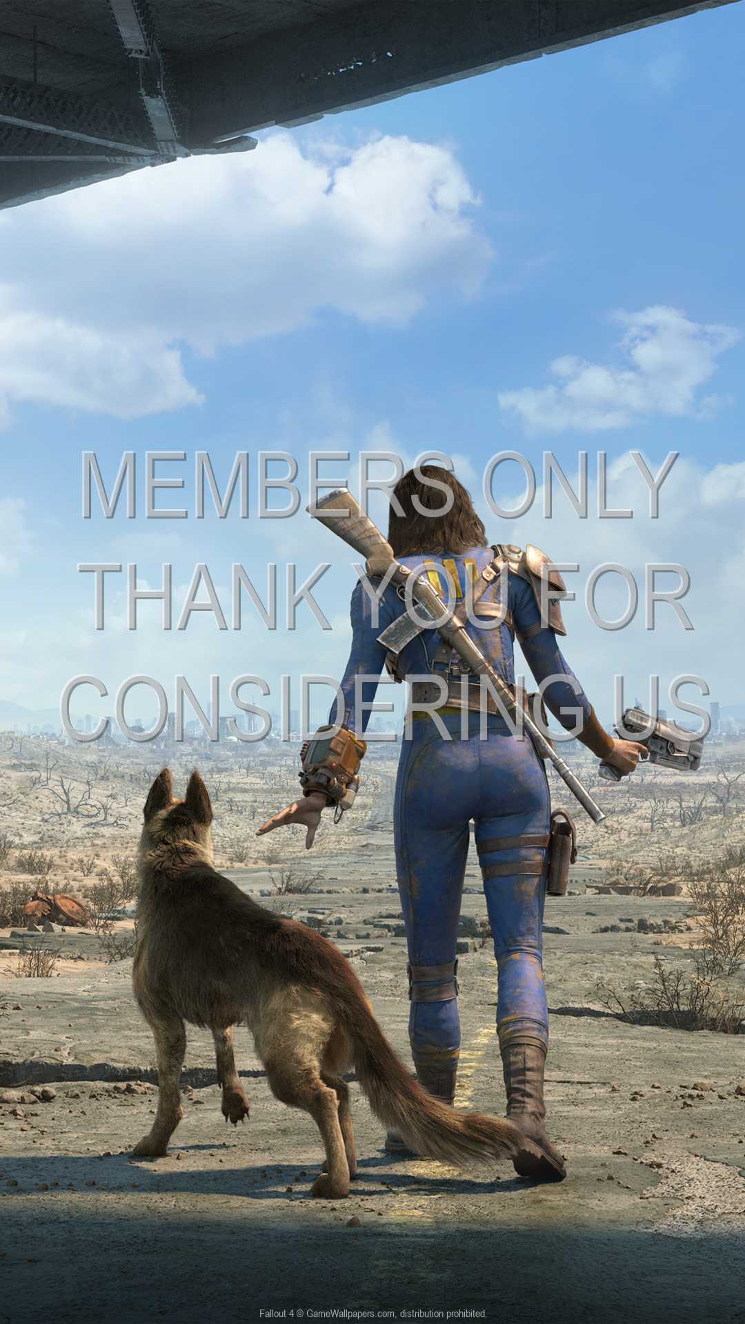 Fallout 4 1080p Vertical Mobiele achtergrond 10