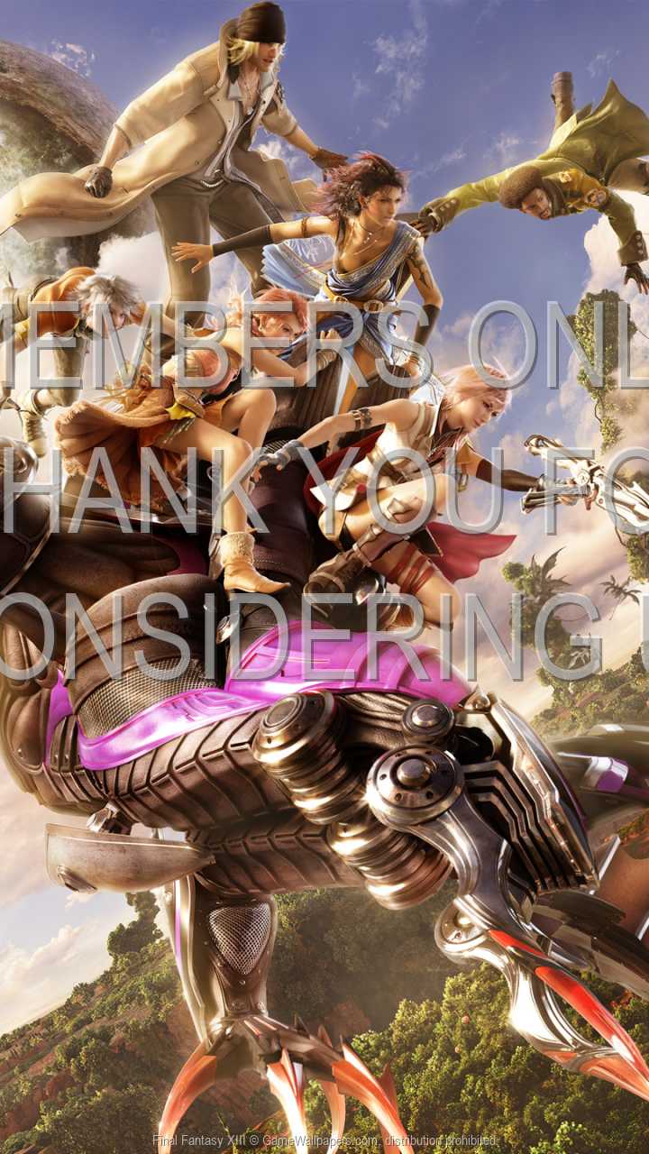 Final Fantasy XIII 720p%20Vertical Mobiele achtergrond 10