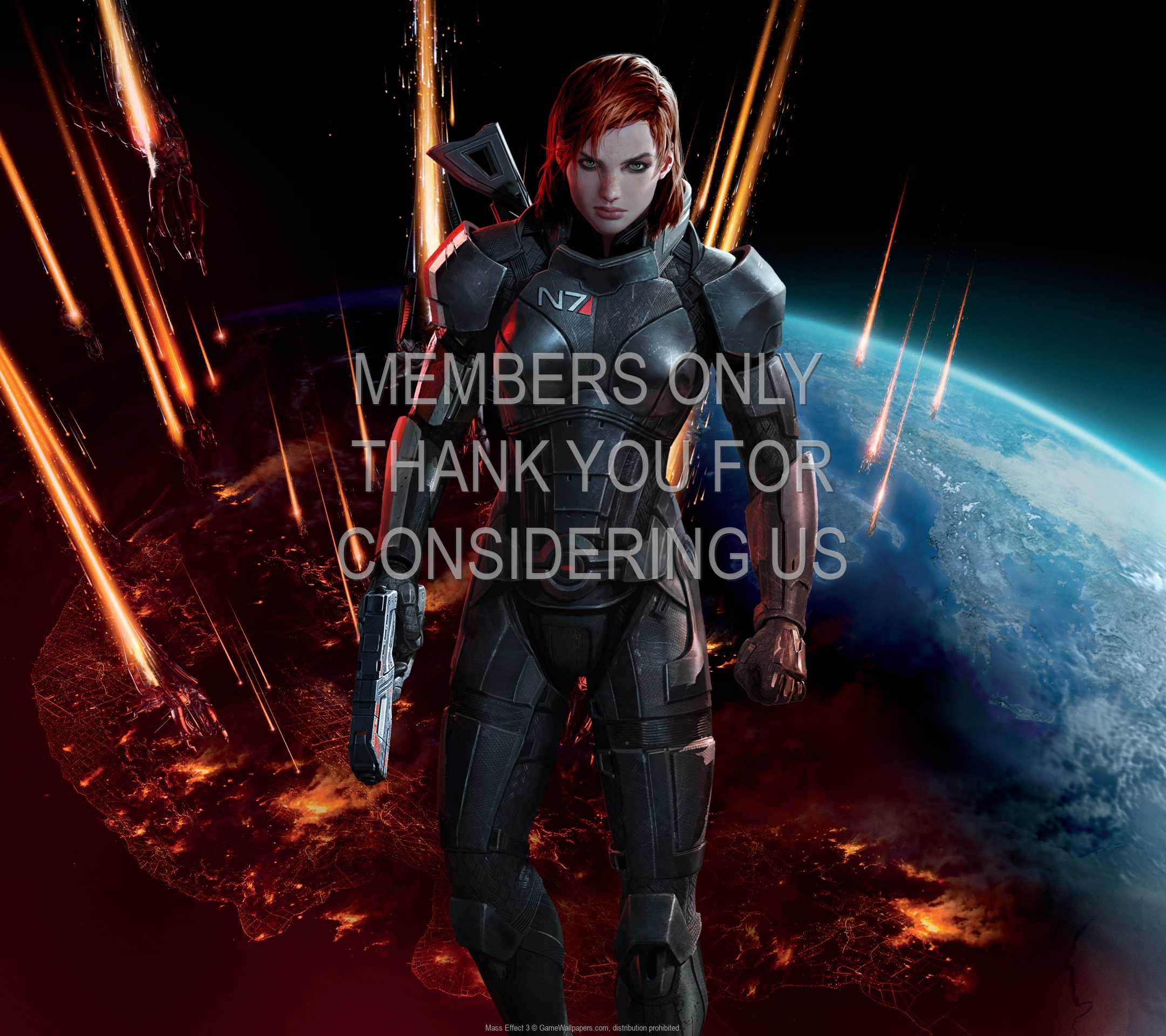 Mass Effect 3 1080p Horizontal Handy Hintergrundbild 11