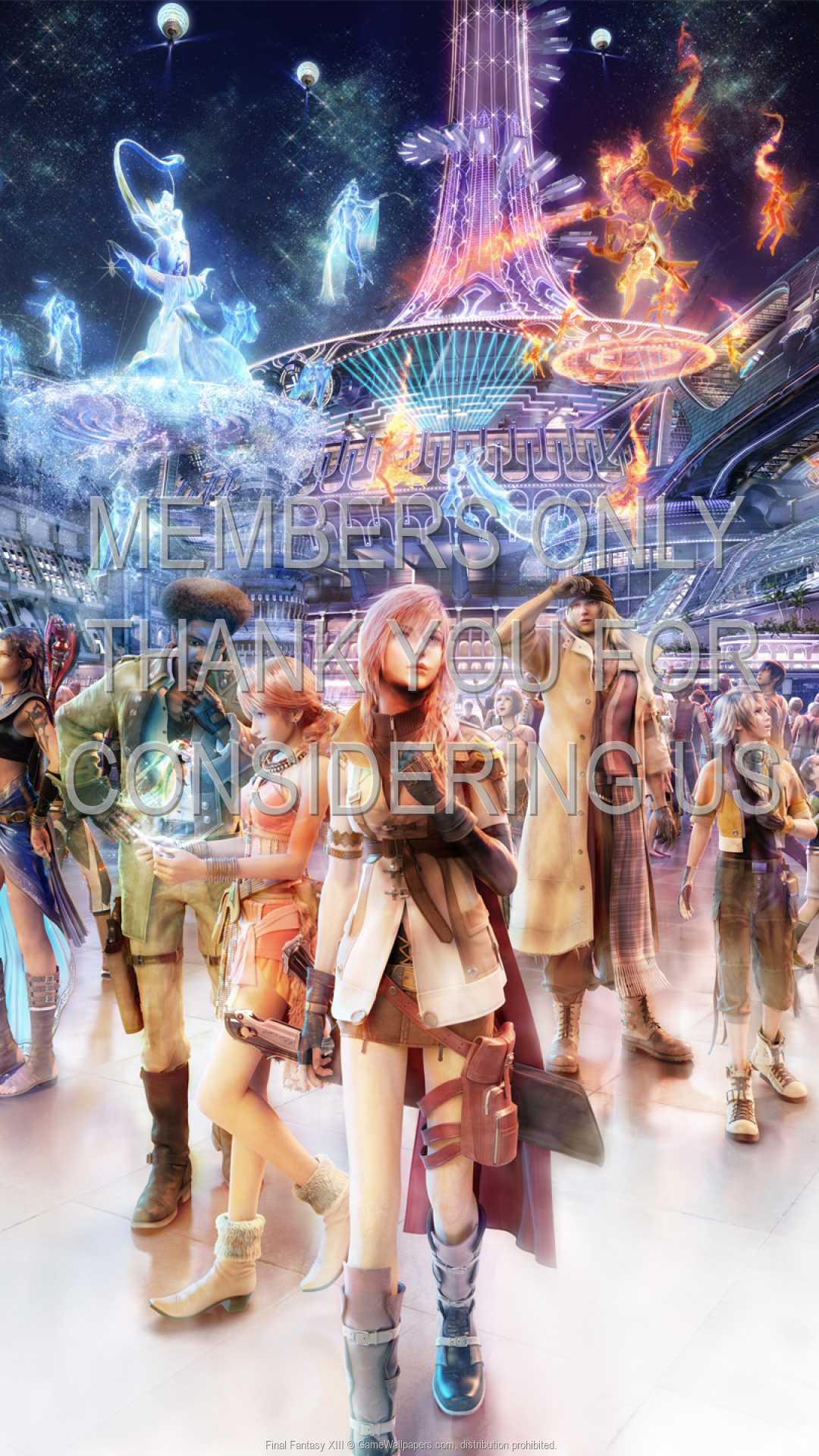 Final Fantasy XIII 1080p Vertical Handy Hintergrundbild 11