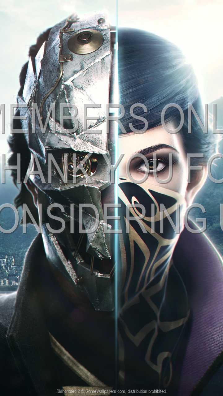 Dishonored 2 720p Vertical Mobile fond d'cran 11