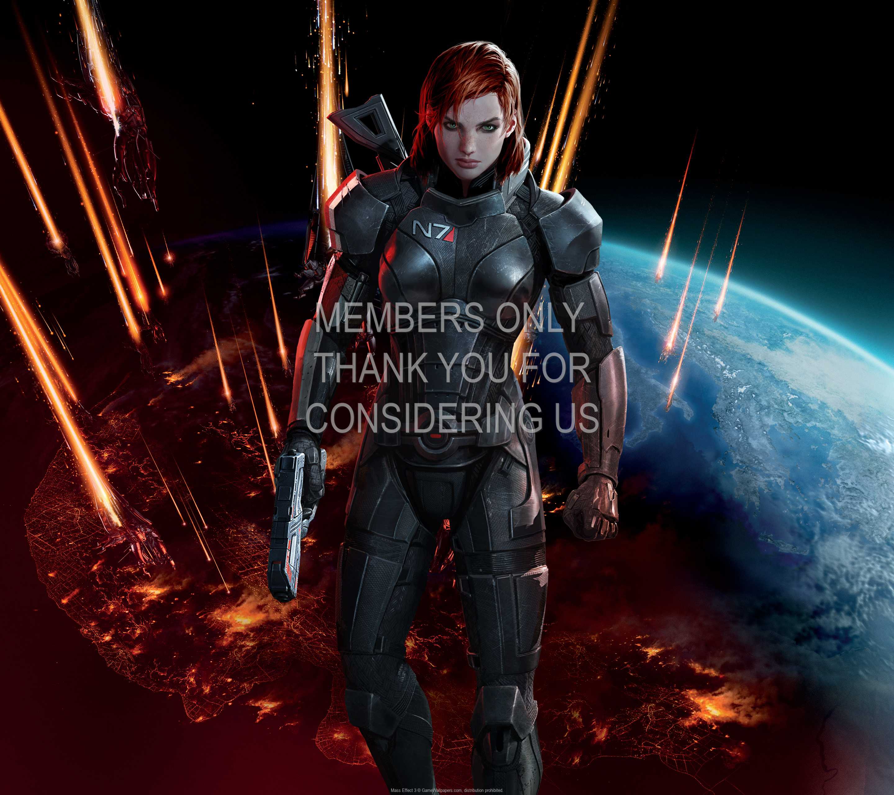 Mass Effect 3 1440p Horizontal Mobiele achtergrond 11