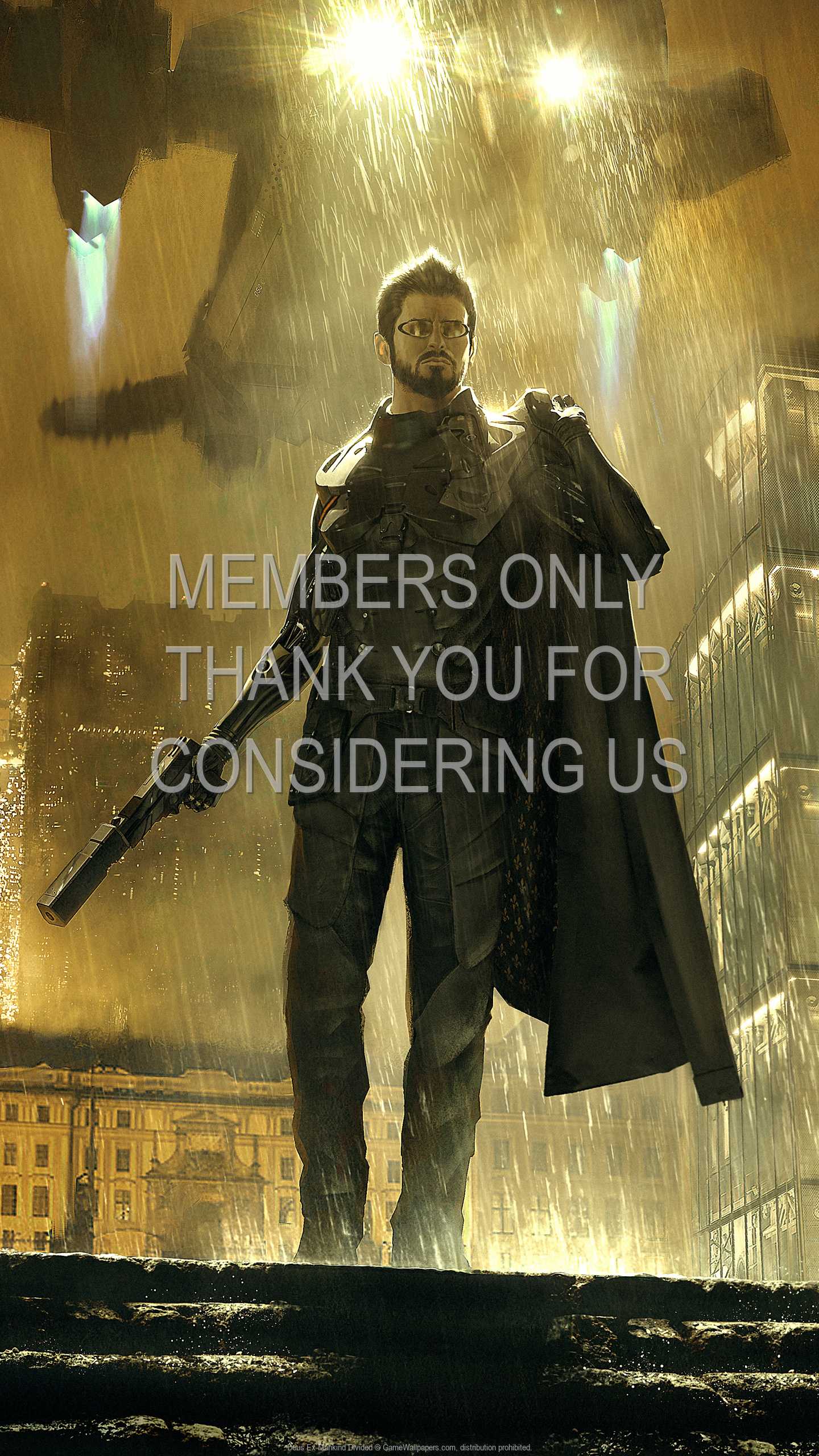 Deus Ex: Mankind Divided 1440p Vertical Mobiele achtergrond 13