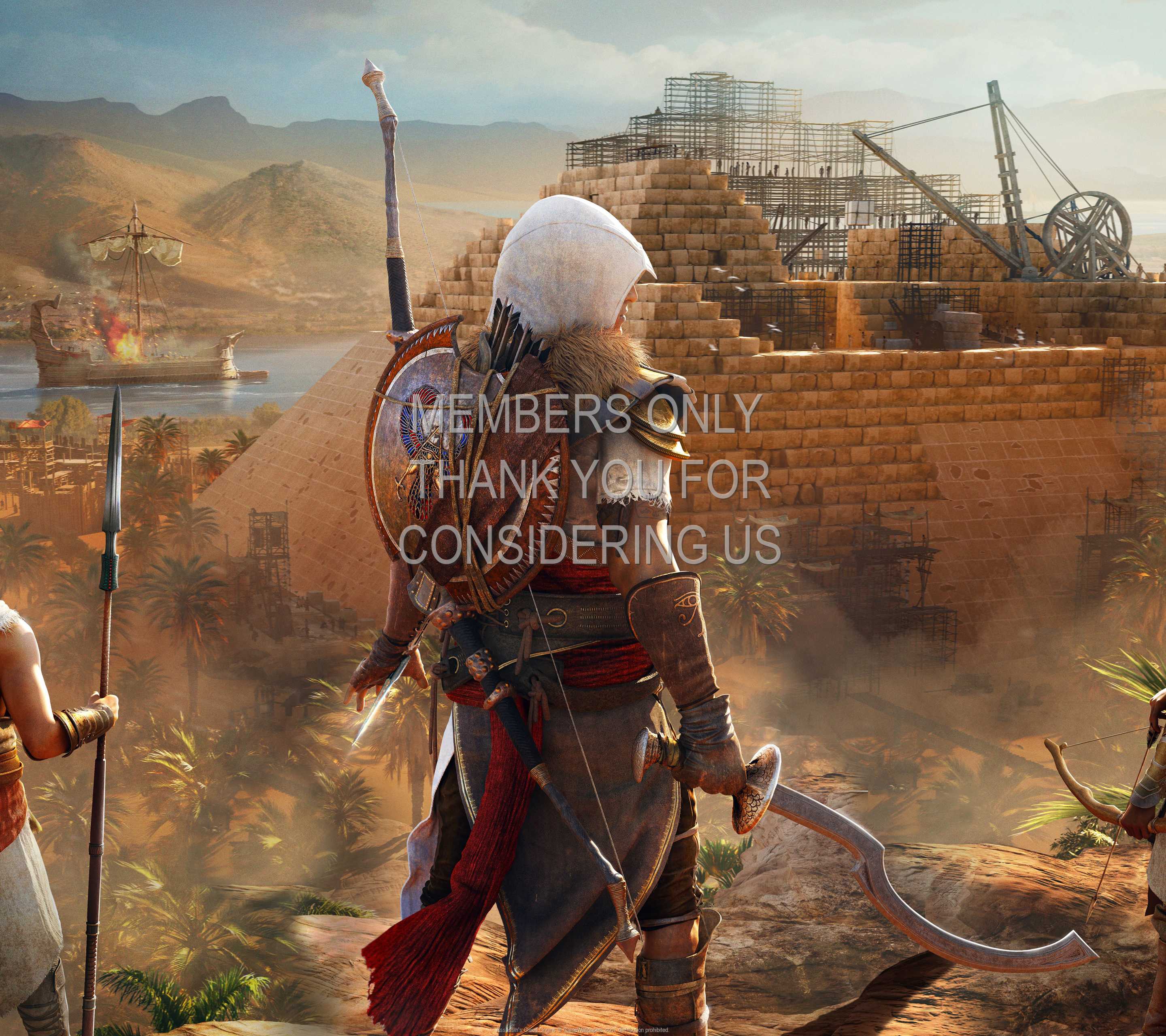 Assassin's Creed: Origins 1440p Horizontal Mobiele achtergrond 13