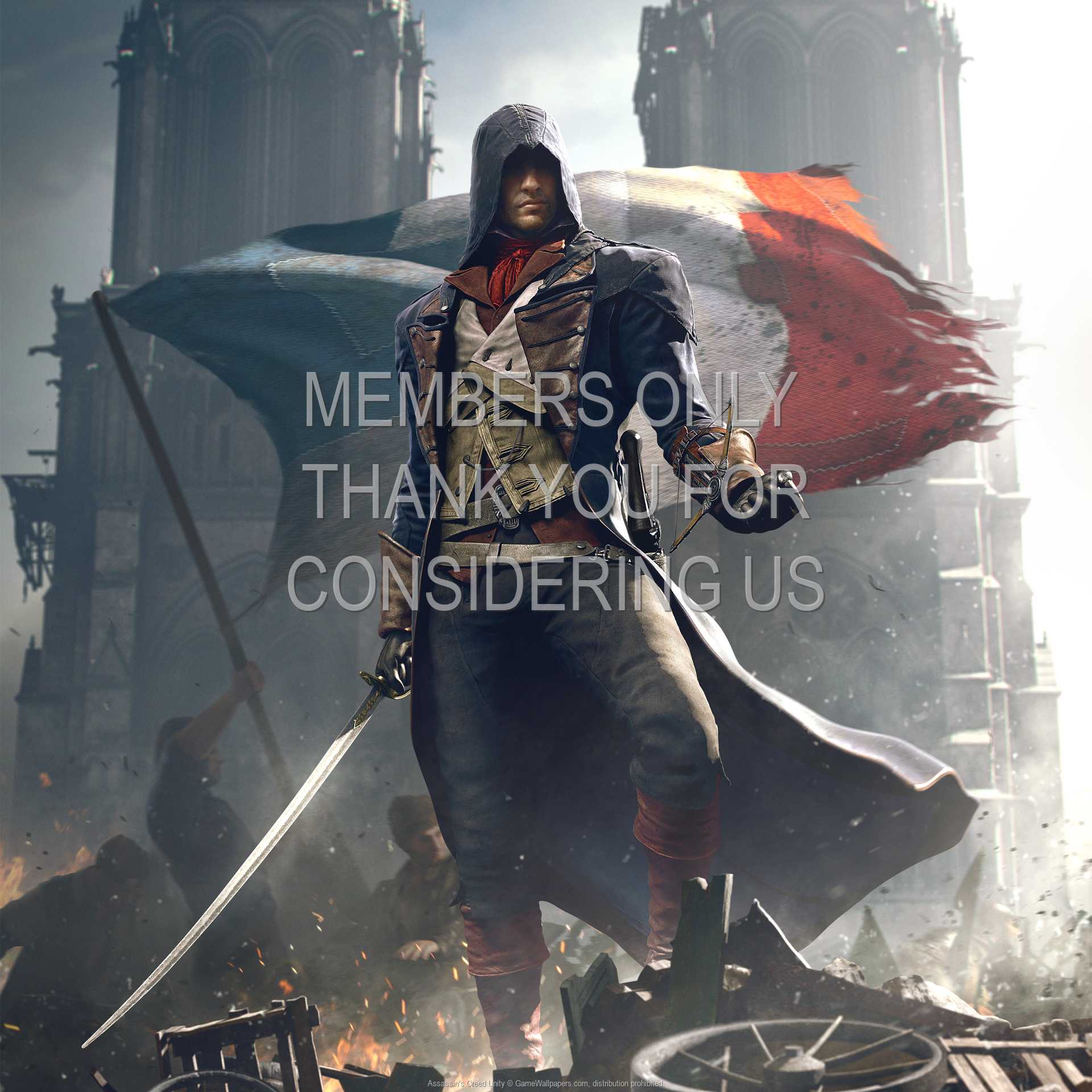 Assassin's Creed: Unity 1080p Horizontal Handy Hintergrundbild 14