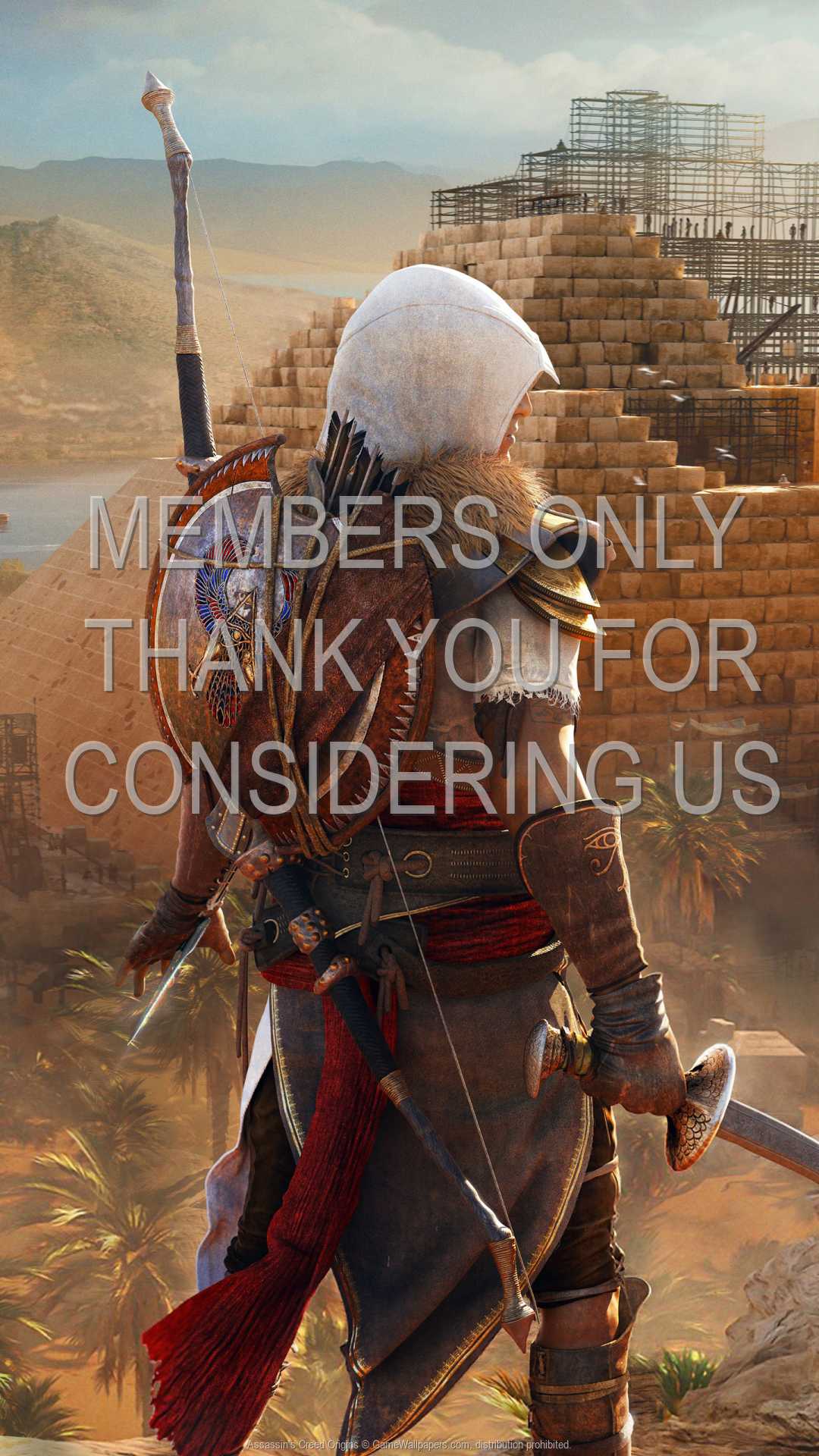 Assassin's Creed: Origins 1080p Vertical Handy Hintergrundbild 14