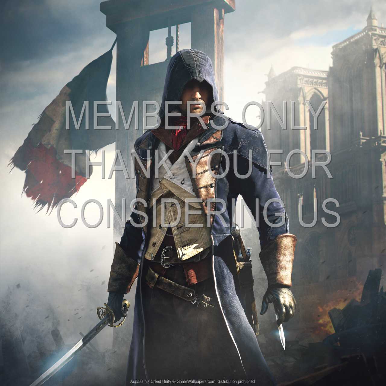 Assassin's Creed: Unity 720p Horizontal Handy Hintergrundbild 15