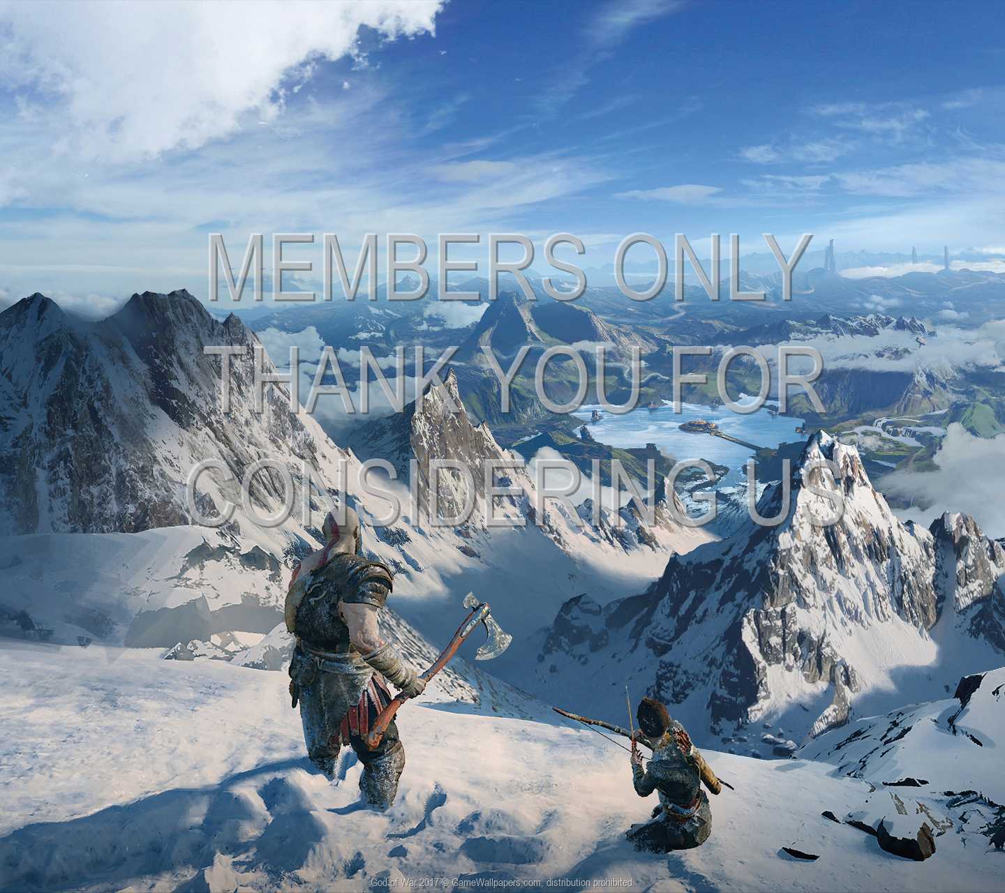 God of War 2017 720p Horizontal Handy Hintergrundbild 15