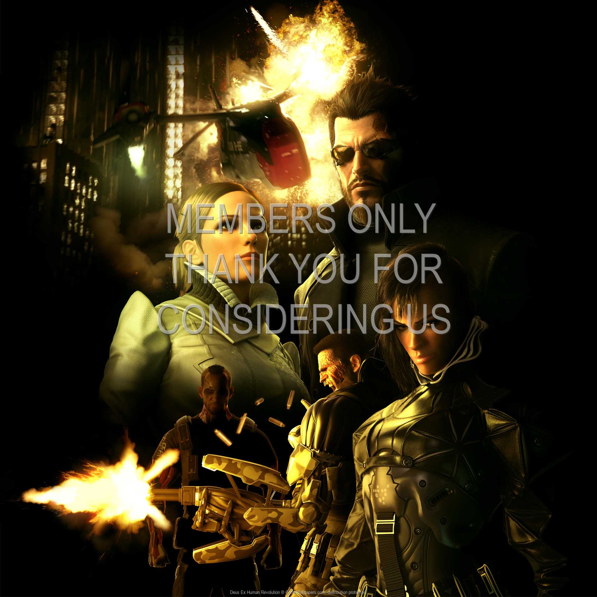 Deus Ex: Human Revolution 1080p Horizontal Mobiele achtergrond 16