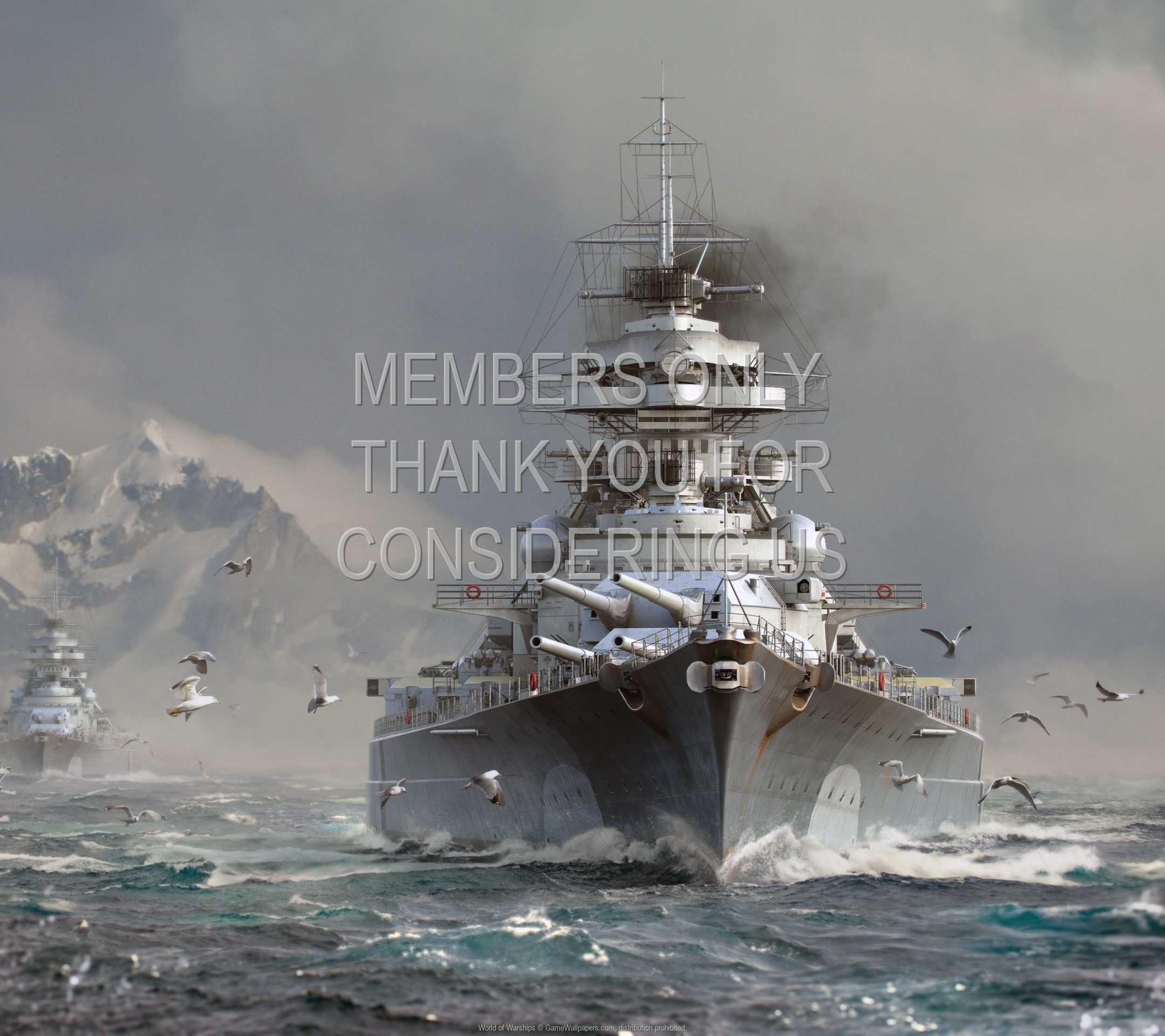 World of Warships 1080p Horizontal Mobiele achtergrond 16