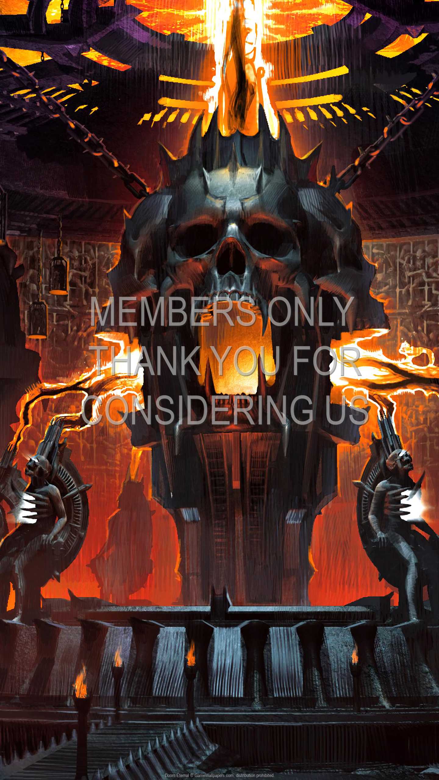 Doom Eternal 1440p Vertical Mobiele achtergrond 16