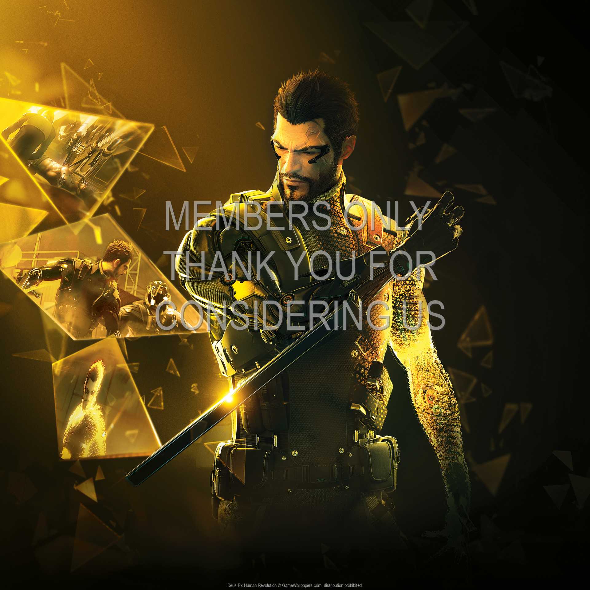 Deus Ex: Human Revolution 1080p Horizontal Handy Hintergrundbild 18