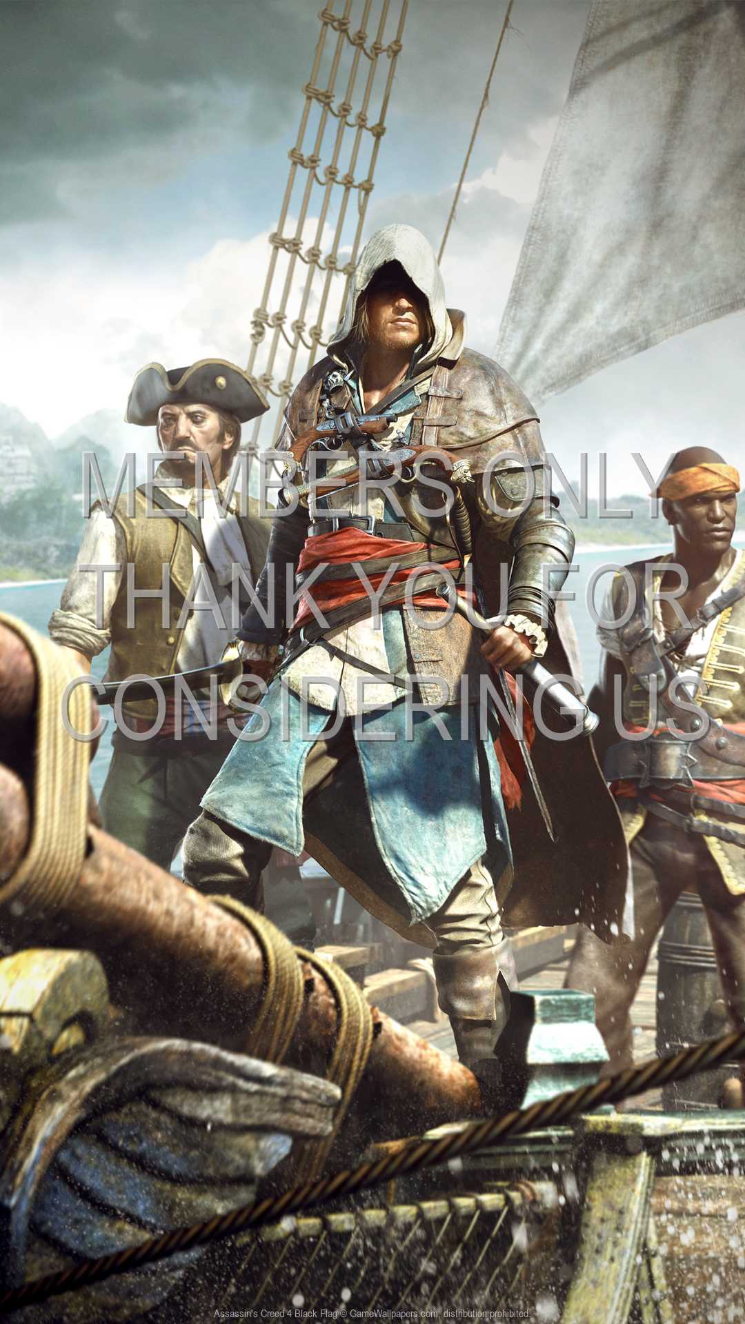 Assassin's Creed 4: Black Flag 1080p Vertical Mobile fond d'cran 18