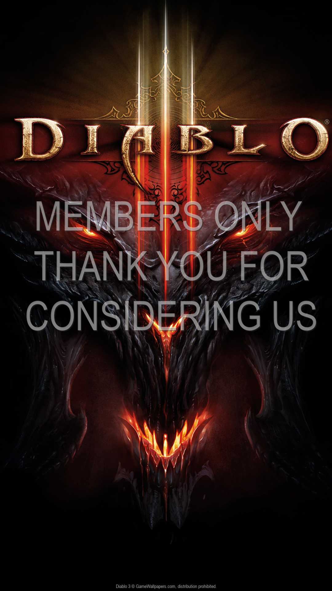 Diablo 3 1080p Vertical Handy Hintergrundbild 18
