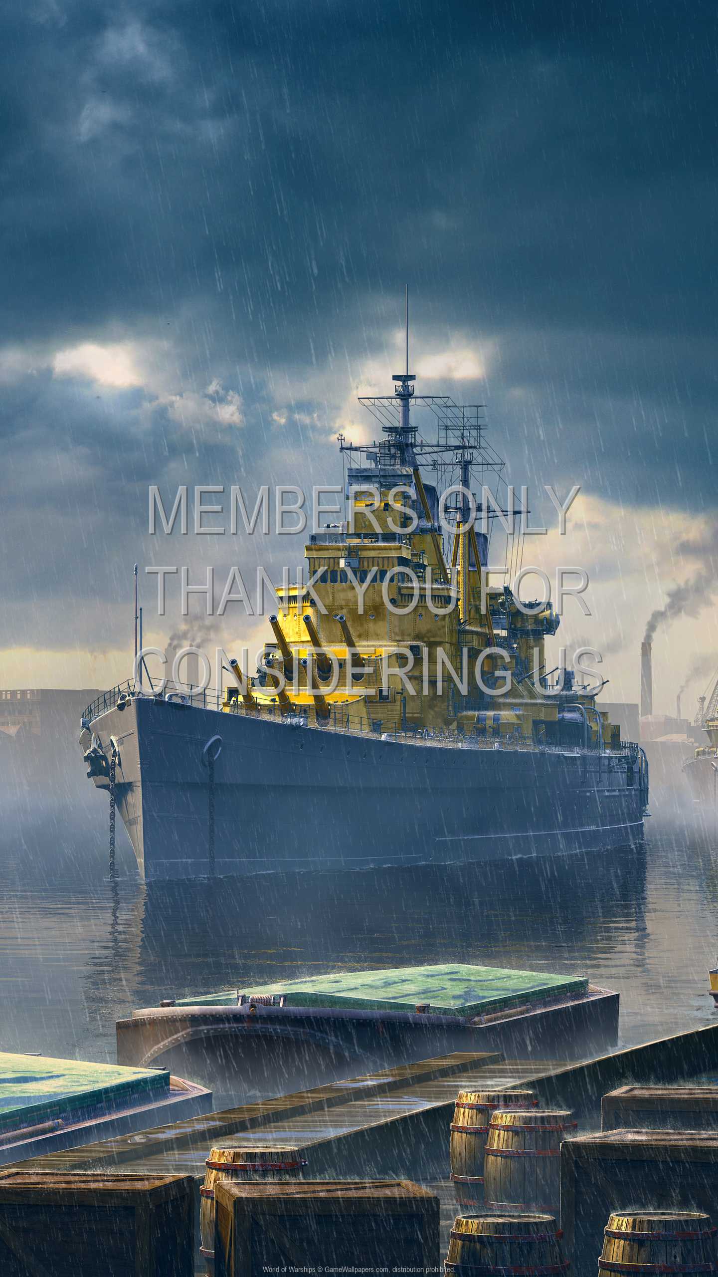 World of Warships 1440p Vertical Handy Hintergrundbild 24