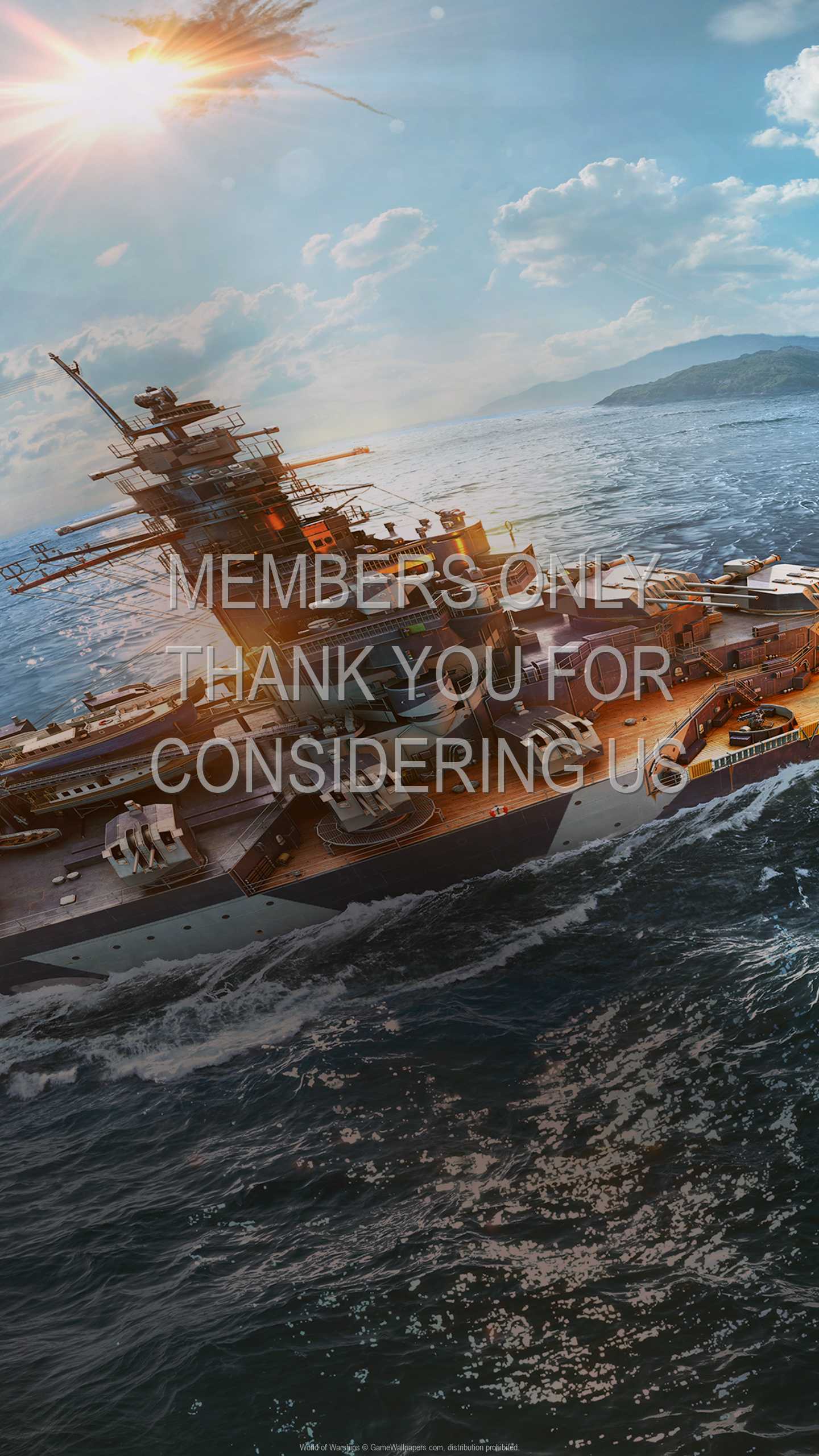 World of Warships 1440p Vertical Handy Hintergrundbild 27