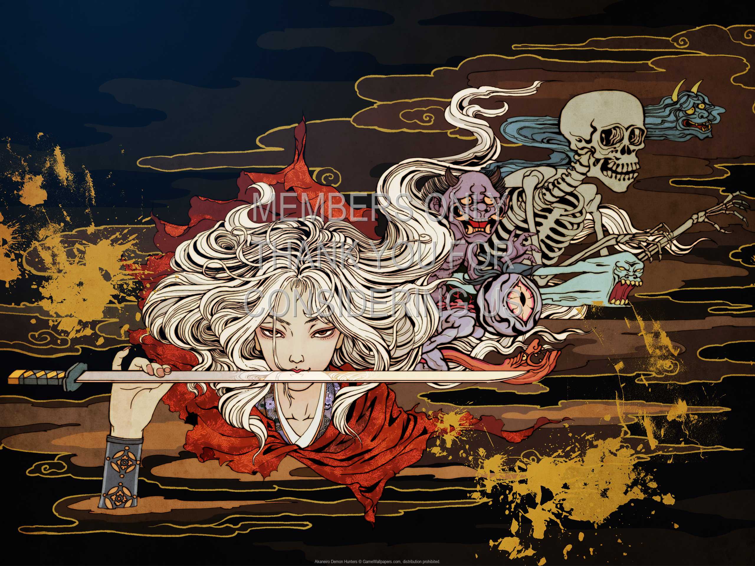 Akaneiro: Demon Hunters 1080p Horizontal Mobile wallpaper or background 01
