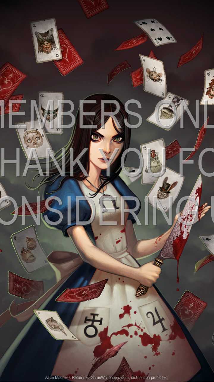 Alice: Madness Returns 720p Vertical Mobile wallpaper or background 01