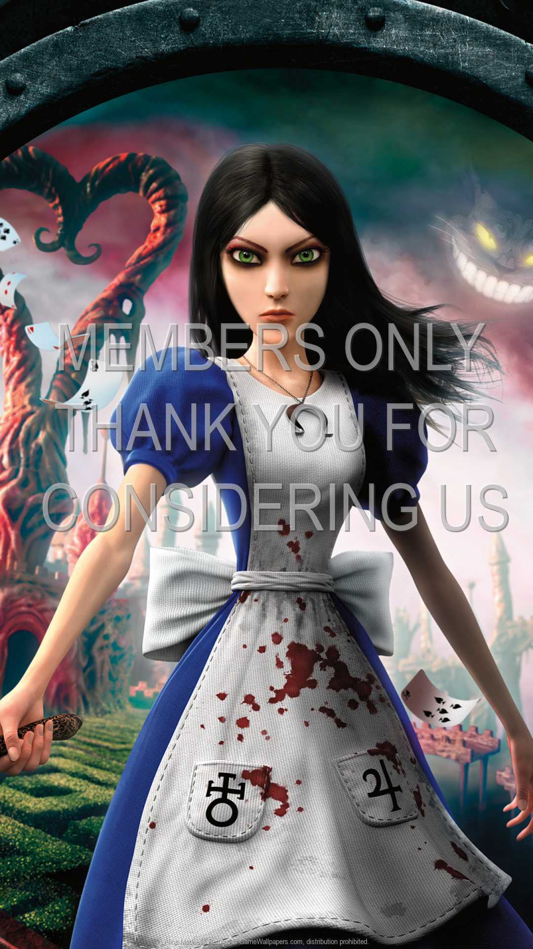 Alice: Madness Returns 1080p Vertical Mobile fond d'cran 02