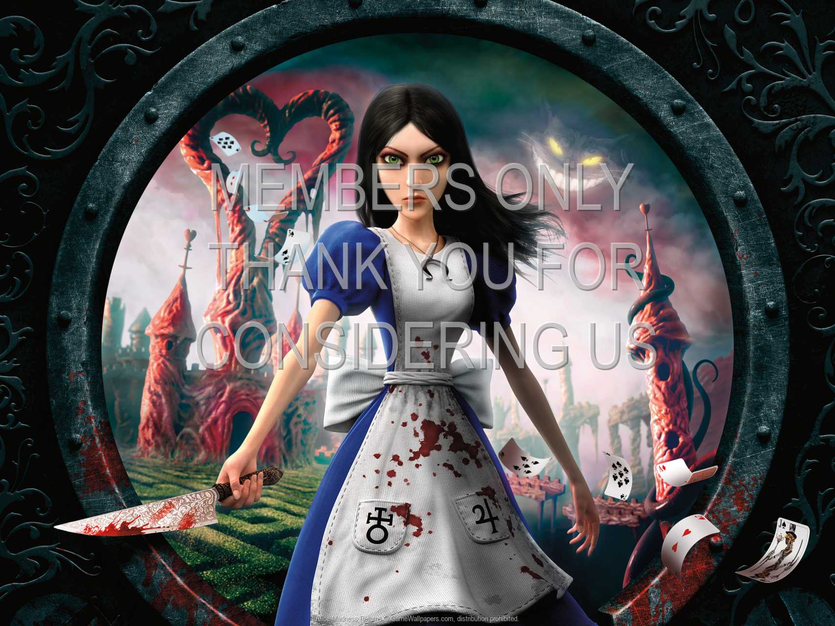 Alice: Madness Returns 720p Horizontal Mobile wallpaper or background 02