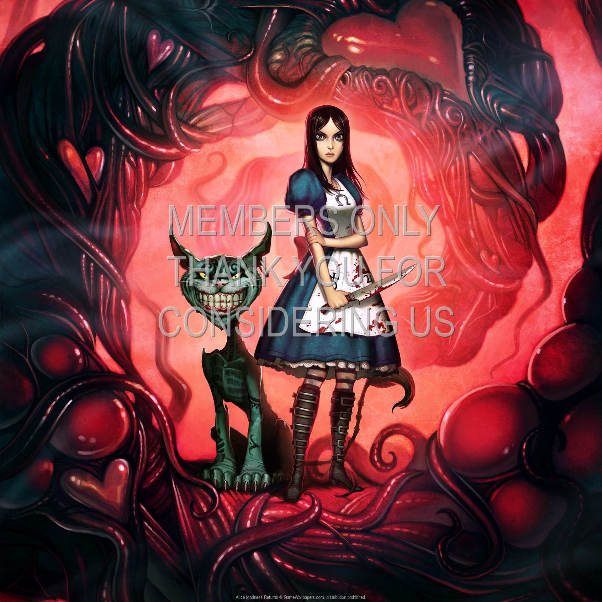 Alice: Madness Returns 1080p Horizontal Mobiele achtergrond 03