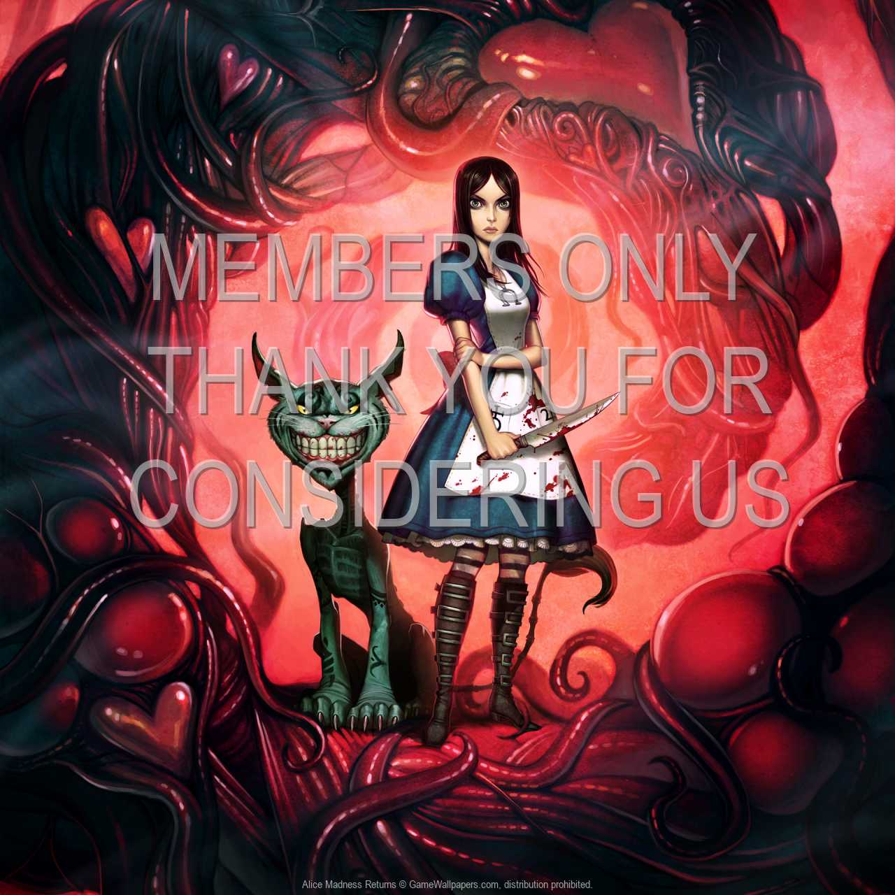Alice: Madness Returns 720p Horizontal Mobiele achtergrond 03